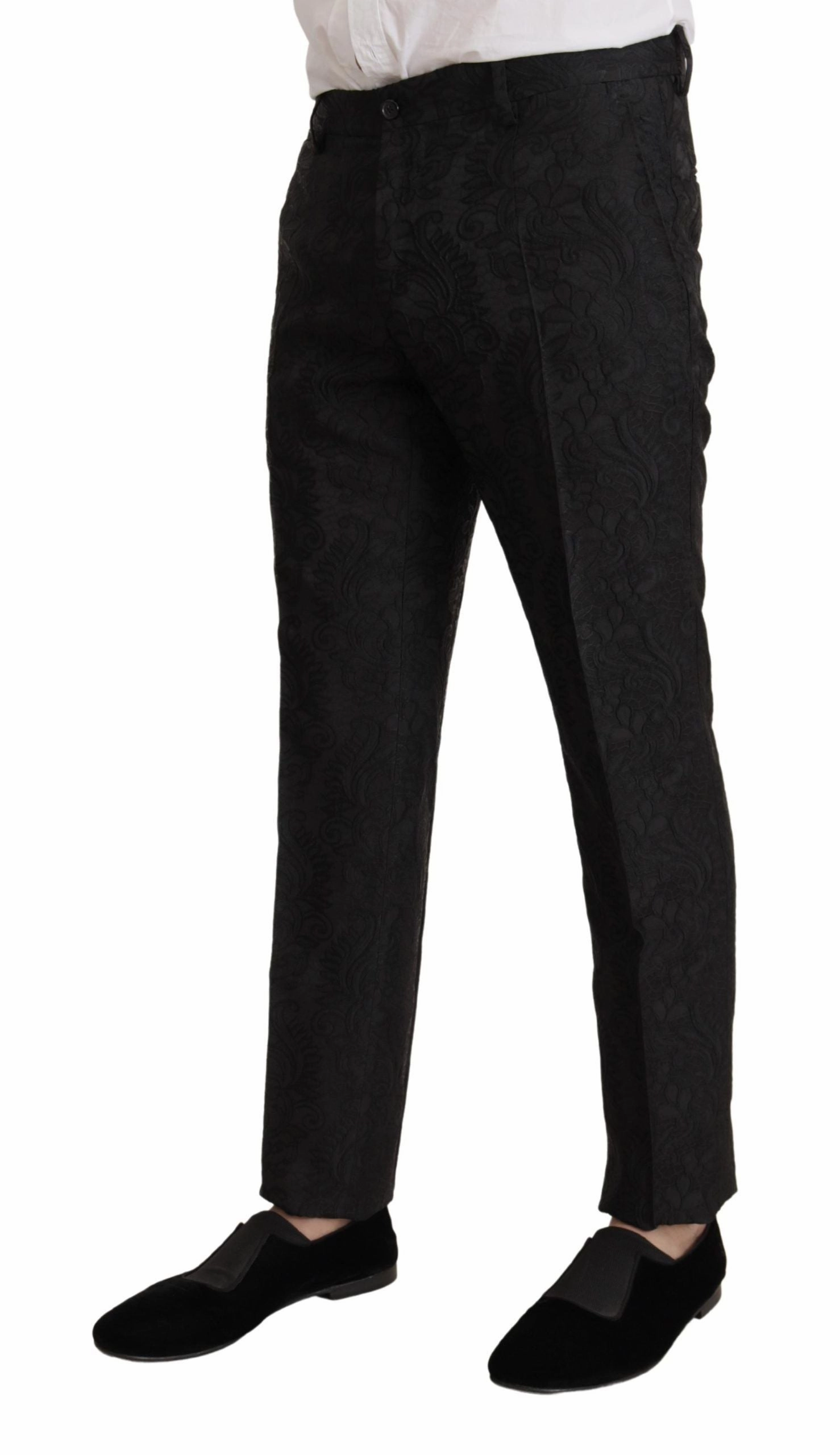 Dolce & Gabbana Glittering Martini Suit Men's Set