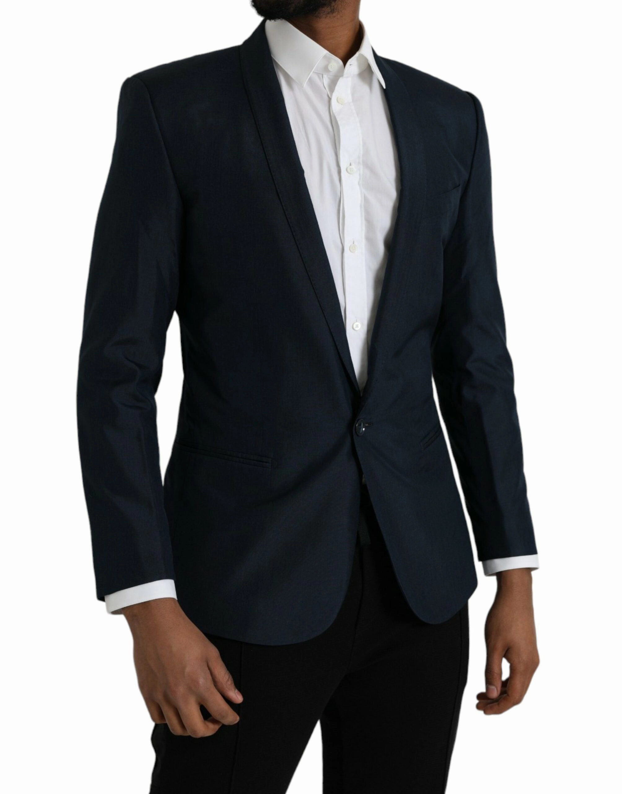 Dolce & Gabbana gold Notch Single Breasted Coat Men's Blazer