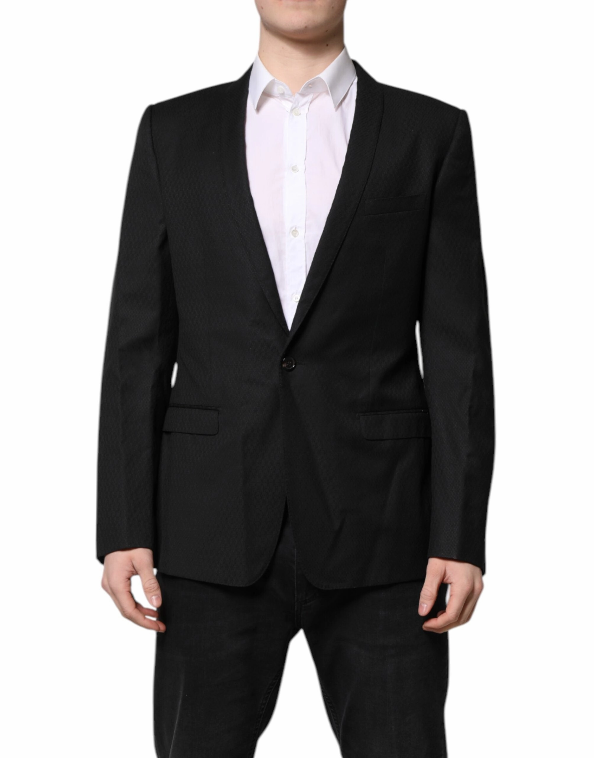 Dolce & Gabbana gold Single Breasted Suit Coat Men's Blazer
