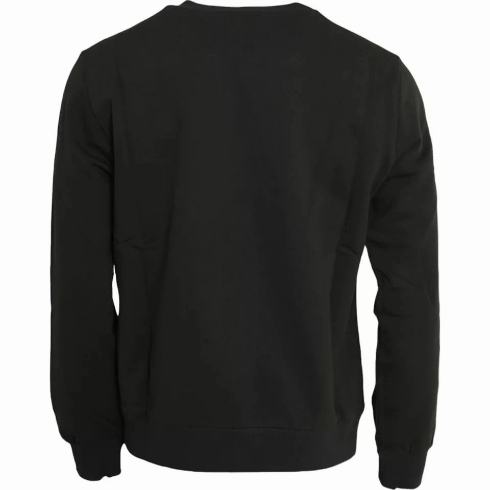 Dolce & Gabbana Logo Cotton Crew Neck Pullover Men's Sweater (Pre-Owned)