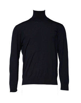 Dolce & Gabbana Long Sleeve Turtleneck Pullover Men's Sweater knit sweaters cheap