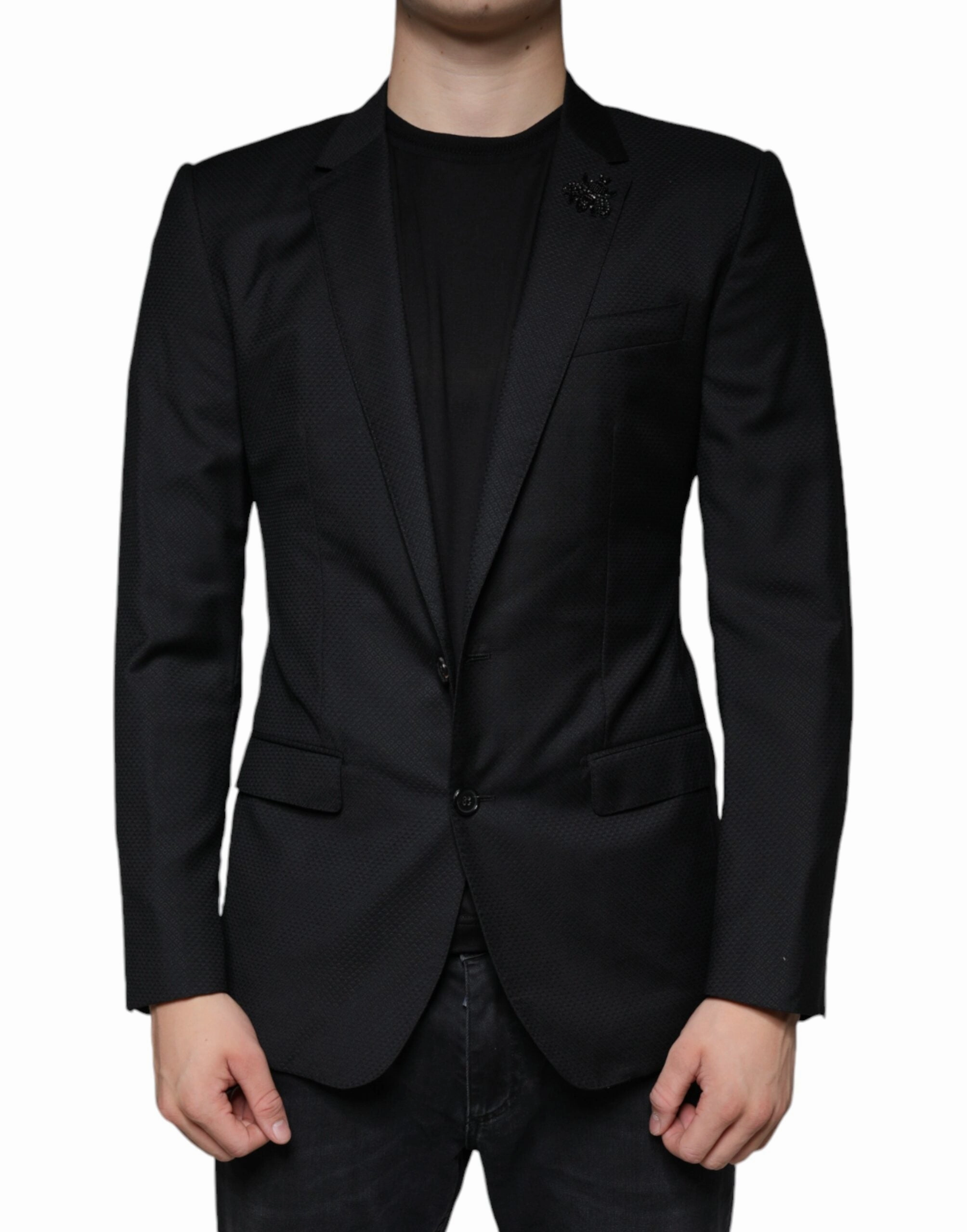 Dolce & Gabbana MARTINI Bee Single Breasted Men's Blazer