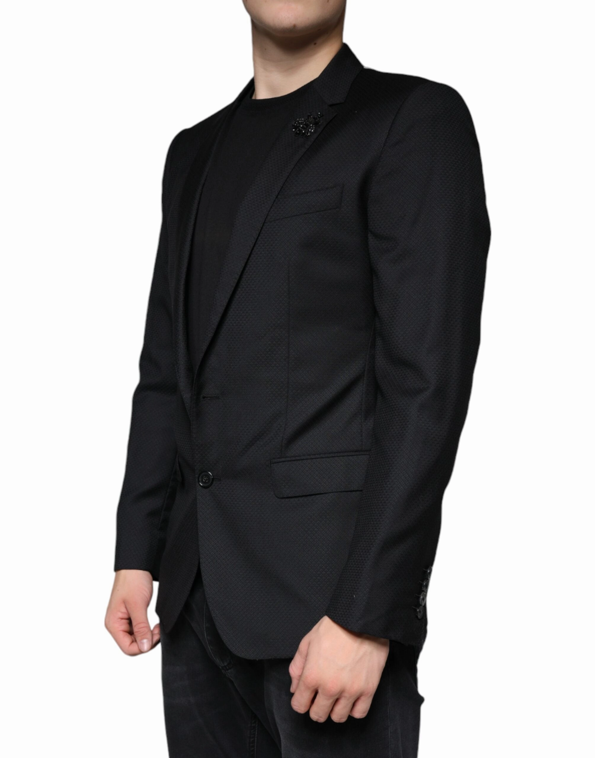 Dolce & Gabbana MARTINI Bee Single Breasted Men's Blazer