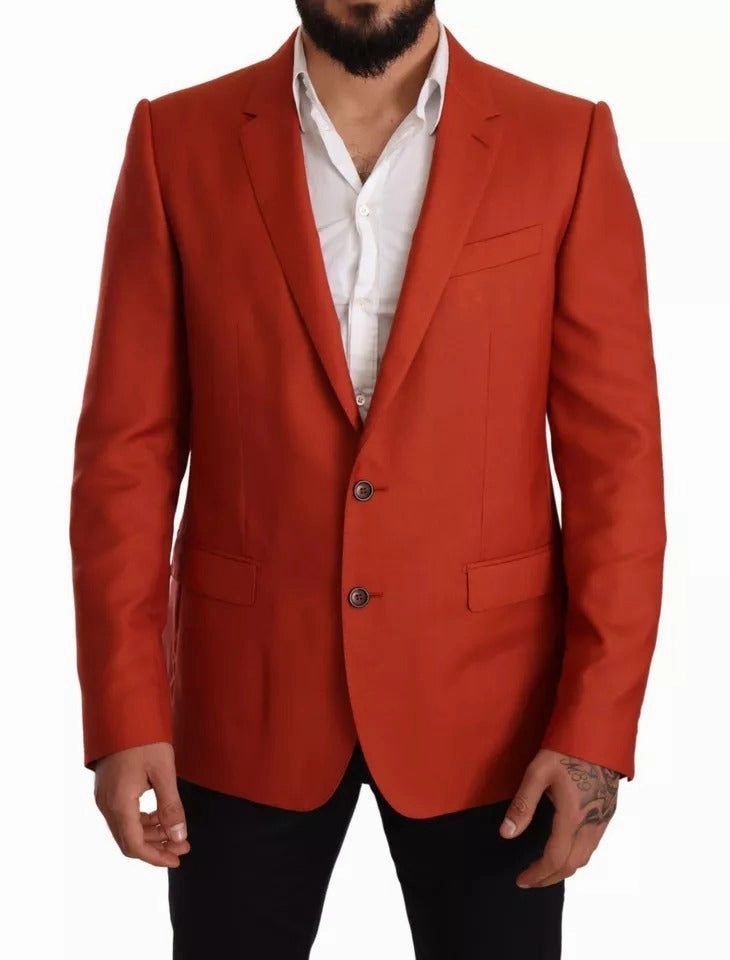 Dolce & Gabbana MARTINI Cashmere Silk Coat Men's Blazer (Pre-Owned)