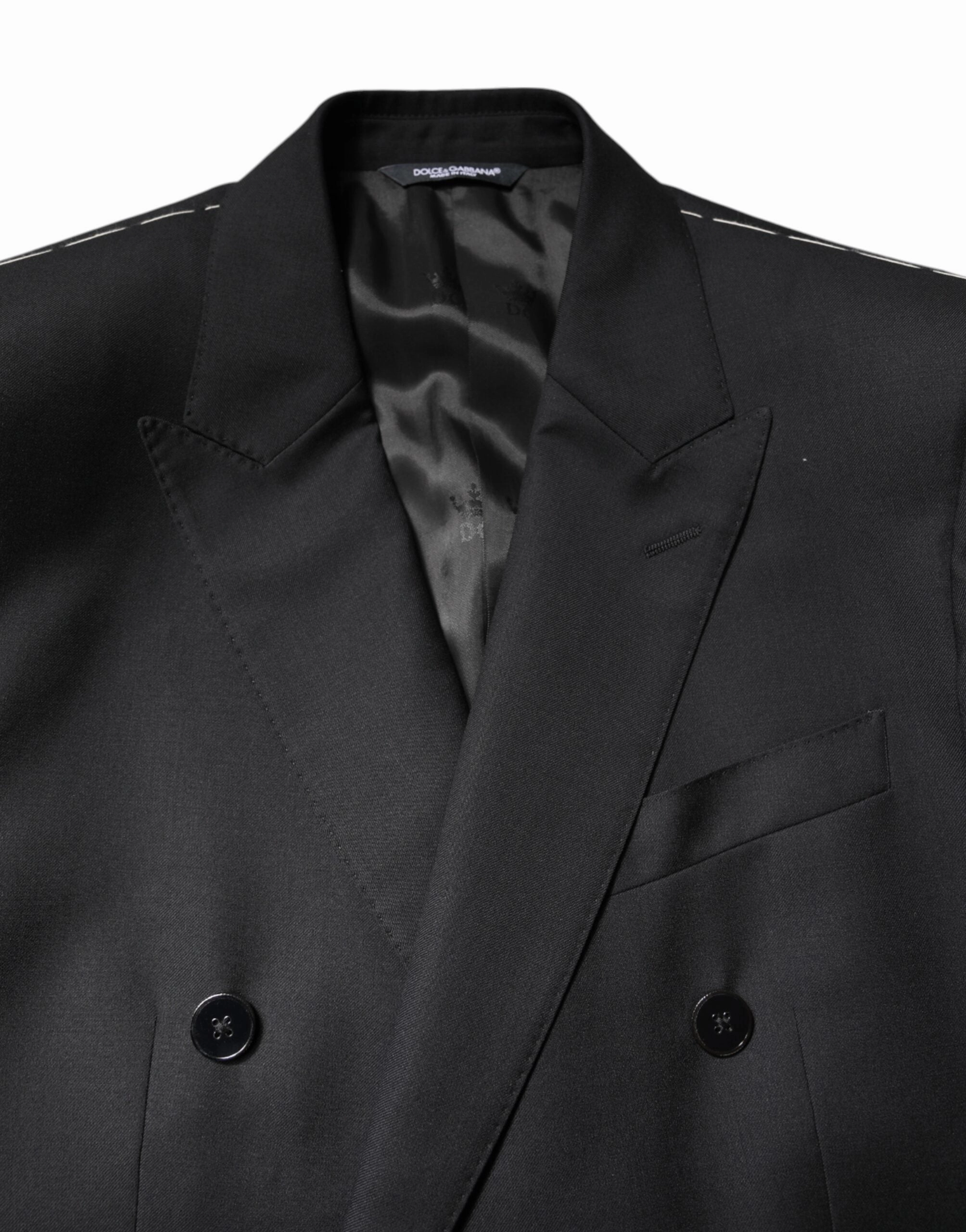 Dolce & Gabbana MARTINI Double Breasted Coat Men's Blazer