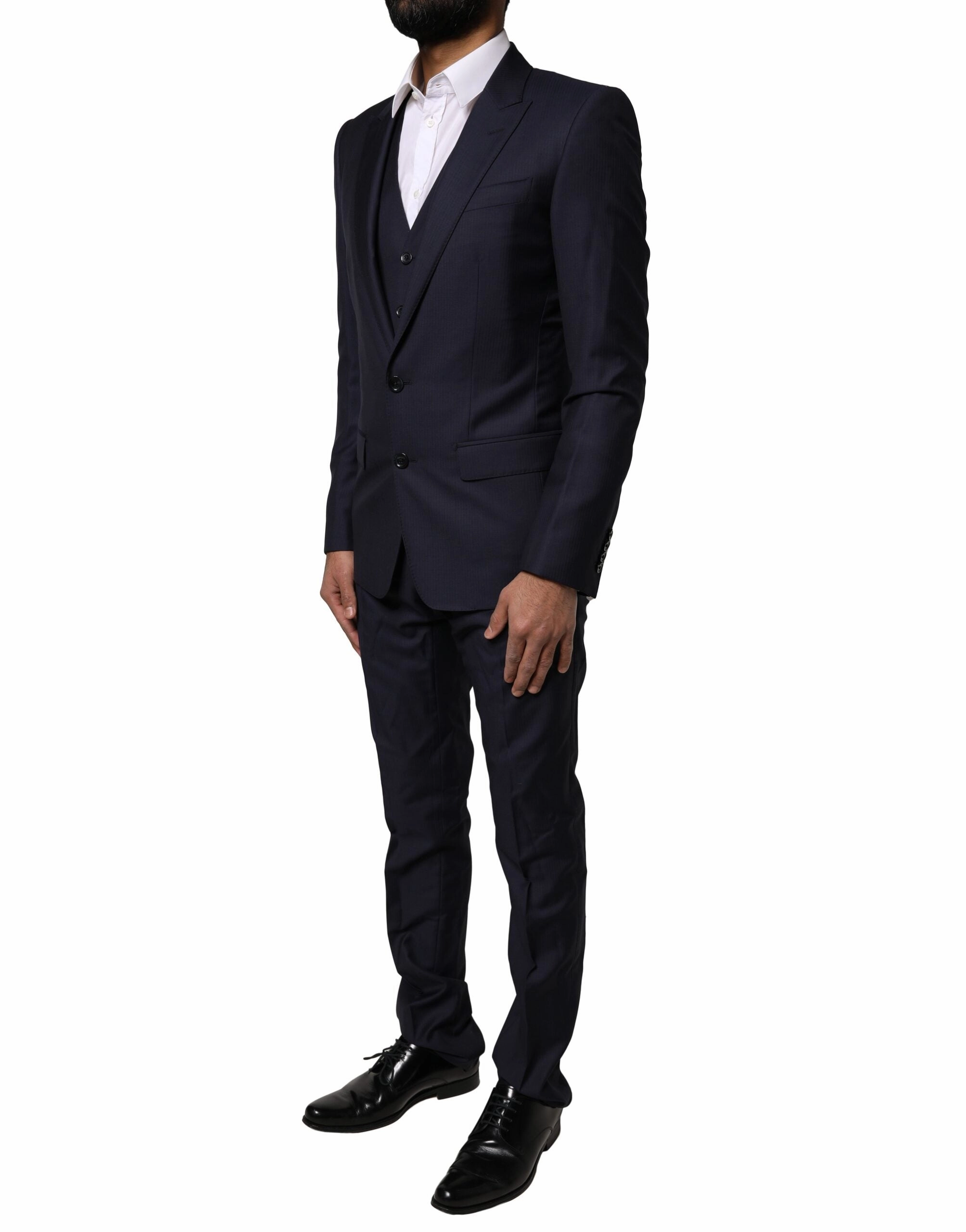 Dolce & Gabbana MARTINI Wool 3 Piece Formal Men Men's Suit