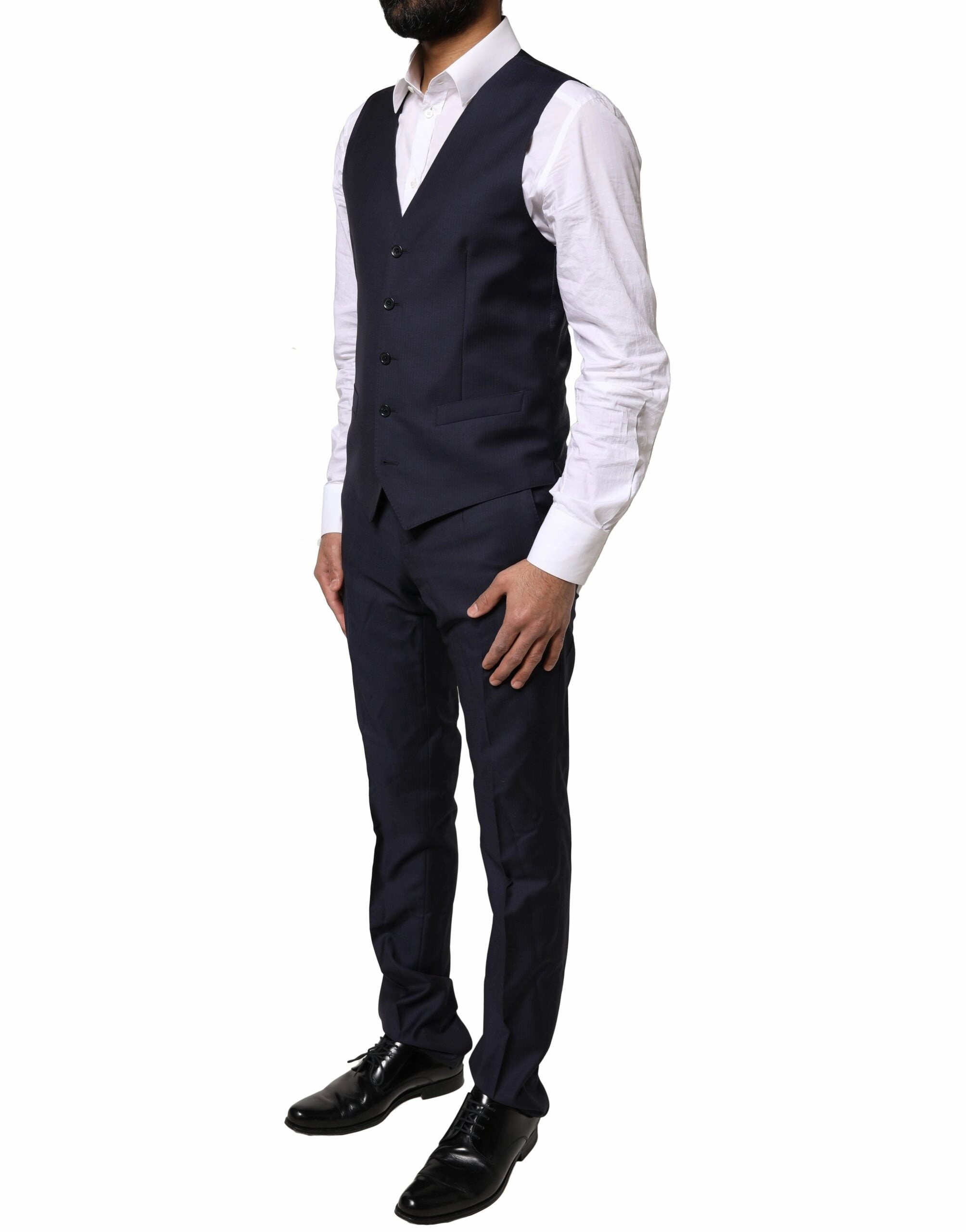 Dolce & Gabbana MARTINI Wool 3 Piece Formal Men Men's Suit