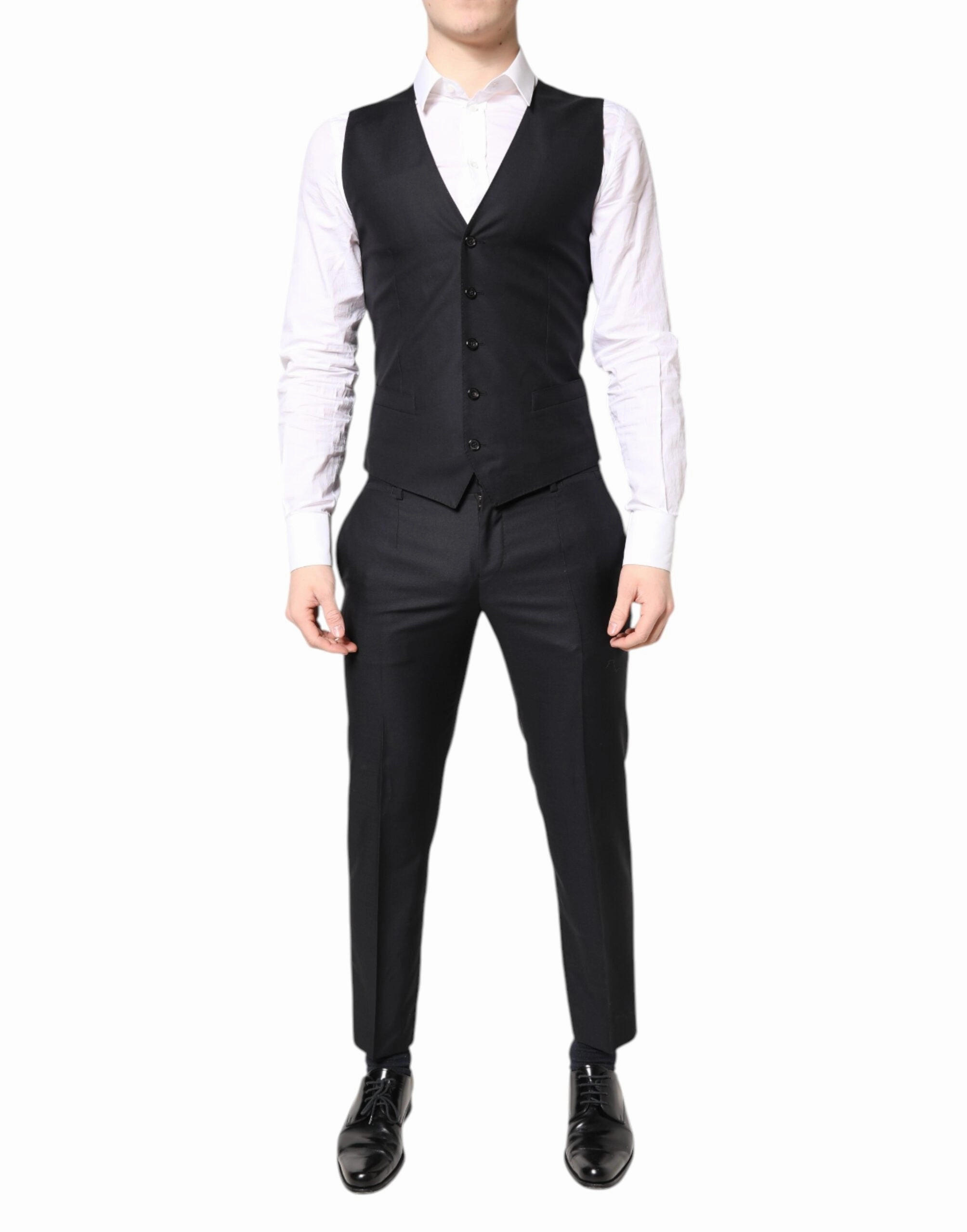 Dolce & Gabbana MARTINI Wool Formal 3 Piece Men's Suit