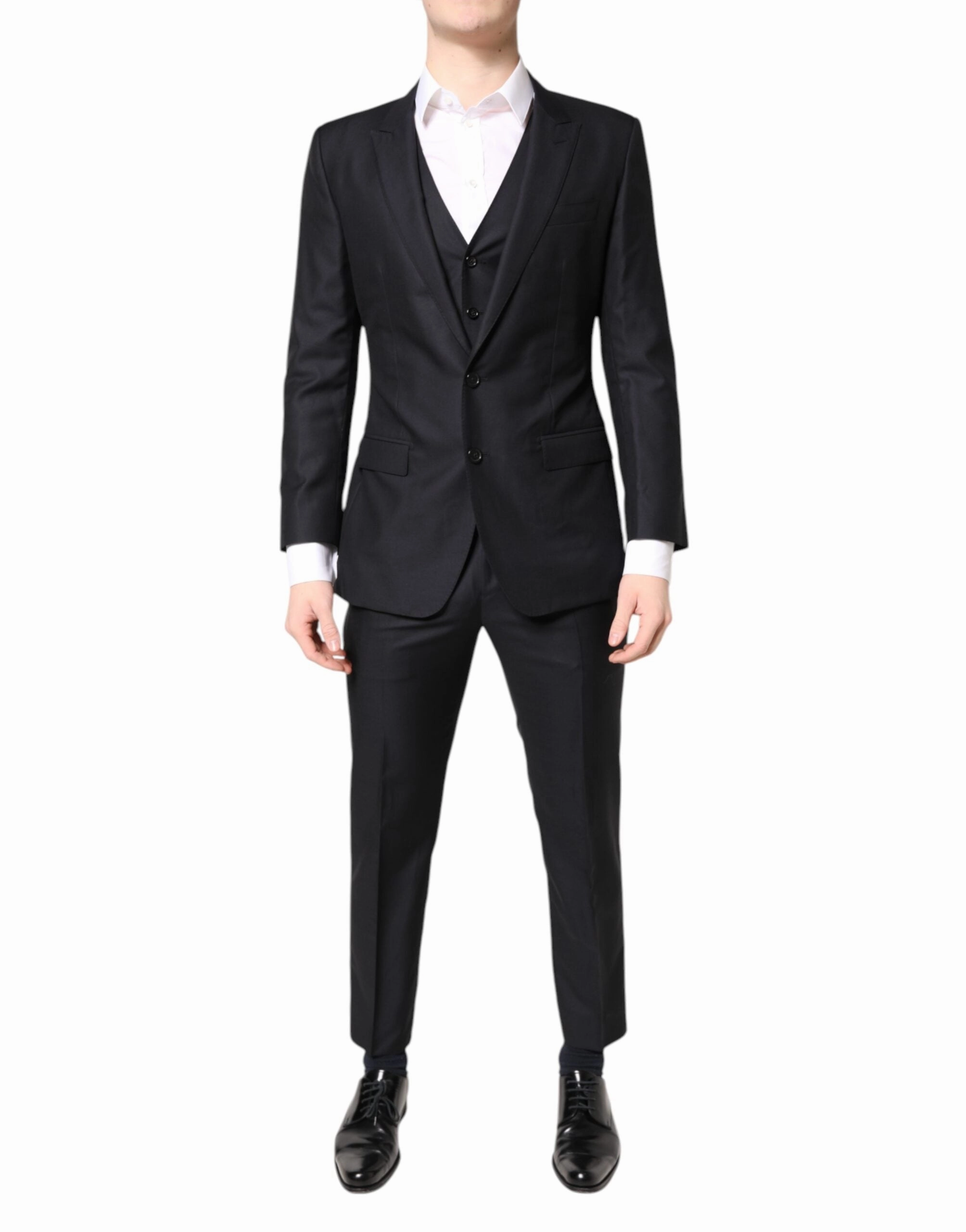 Dolce & Gabbana MARTINI Wool Formal 3 Piece Men's Suit