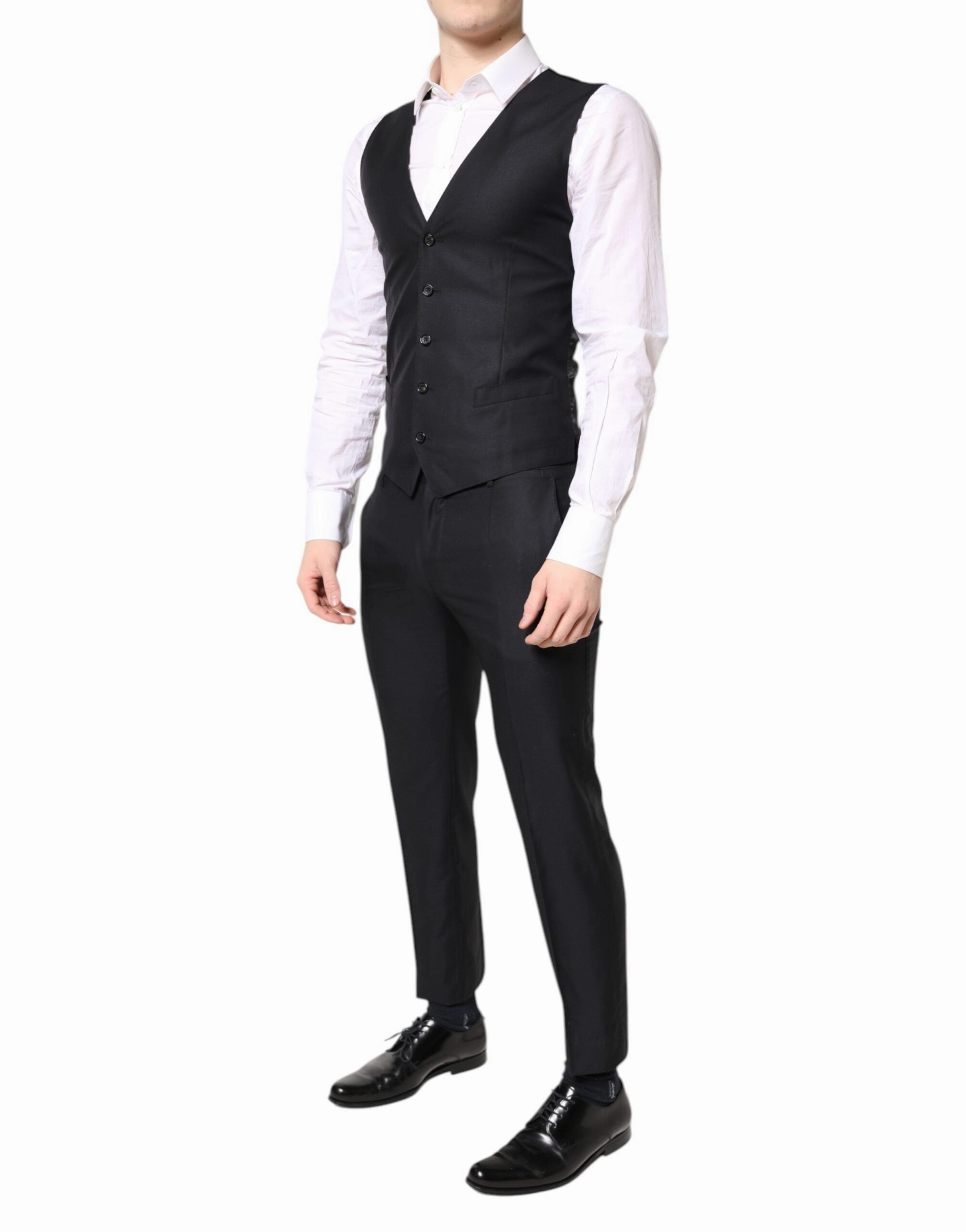 Dolce & Gabbana MARTINI Wool Formal 3 Piece Men's Suit
