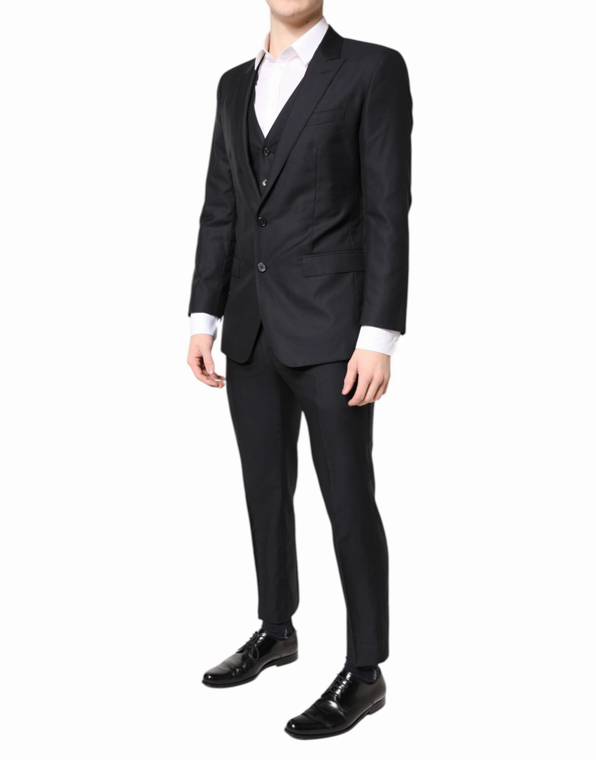 Dolce & Gabbana MARTINI Wool Formal 3 Piece Men's Suit
