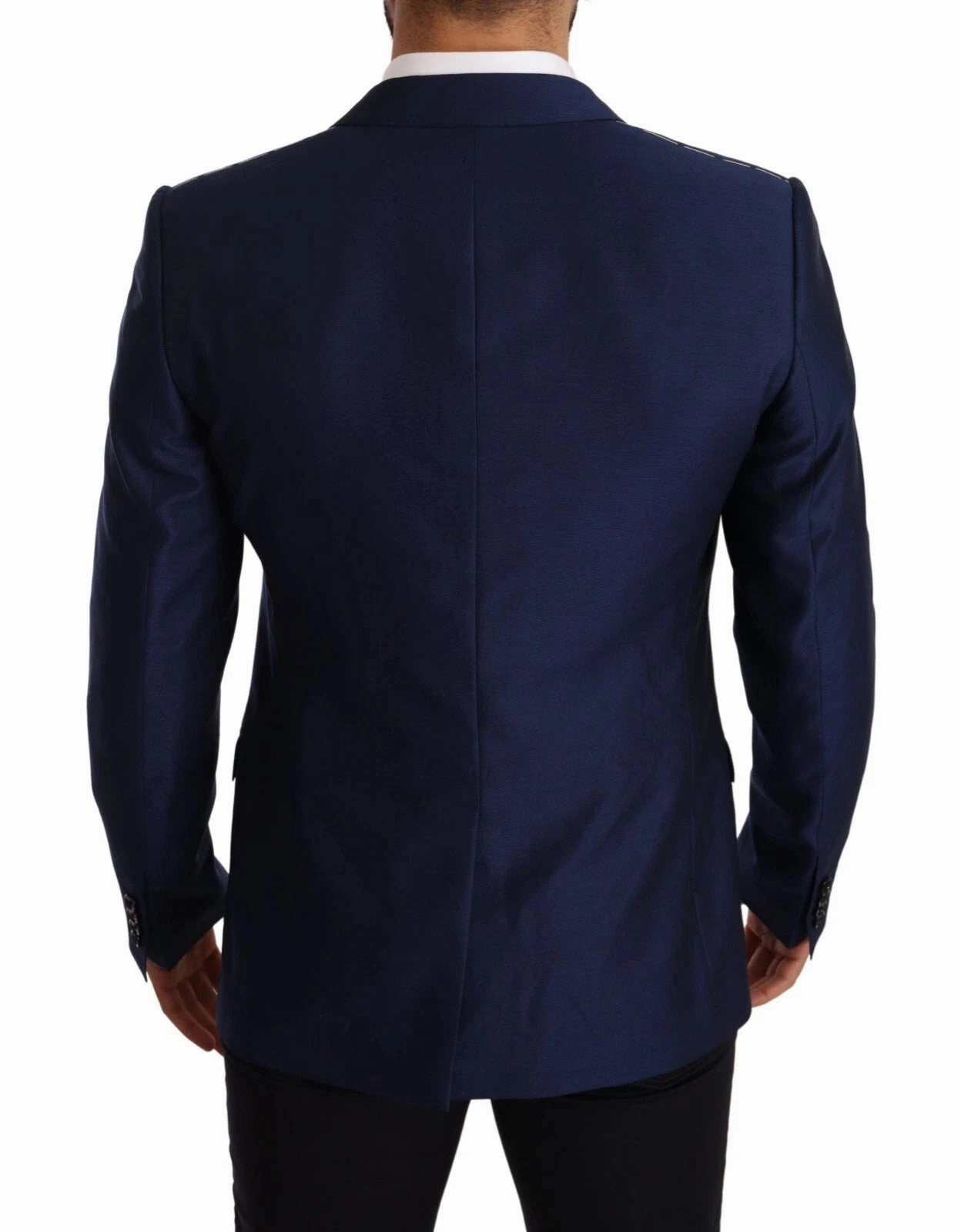 Dolce & Gabbana MARTINI Wool Slim Fit Coat Men's Blazer