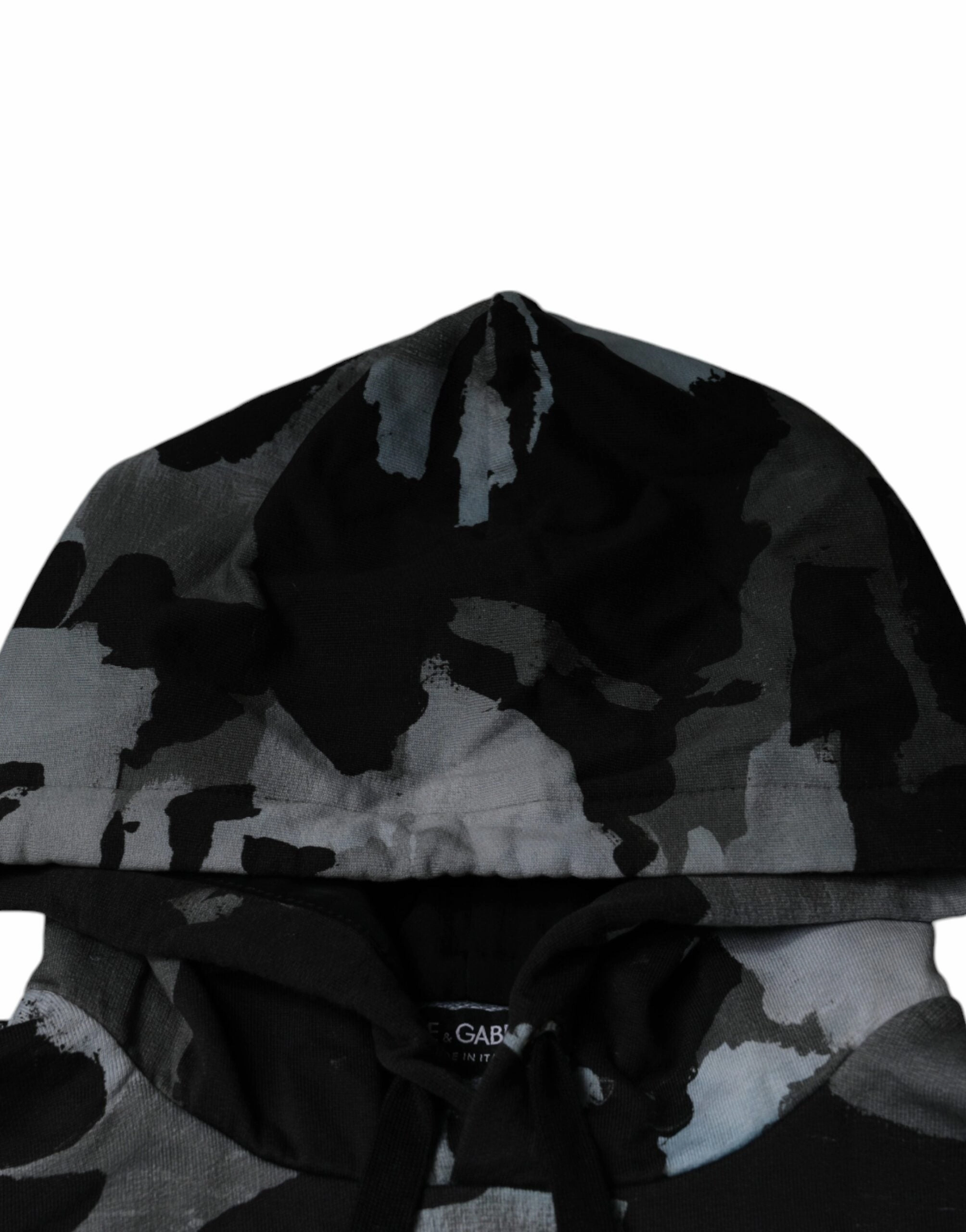 Dolce & Gabbana multi Camouflage Men Hooded Men's Sweater