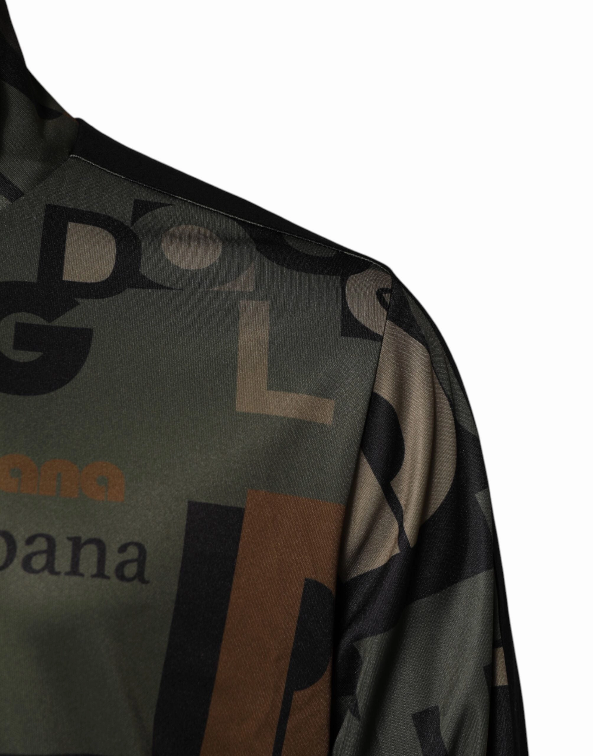 Dolce & Gabbana multi Logo Full Zip Men Bomber Men's Sweater