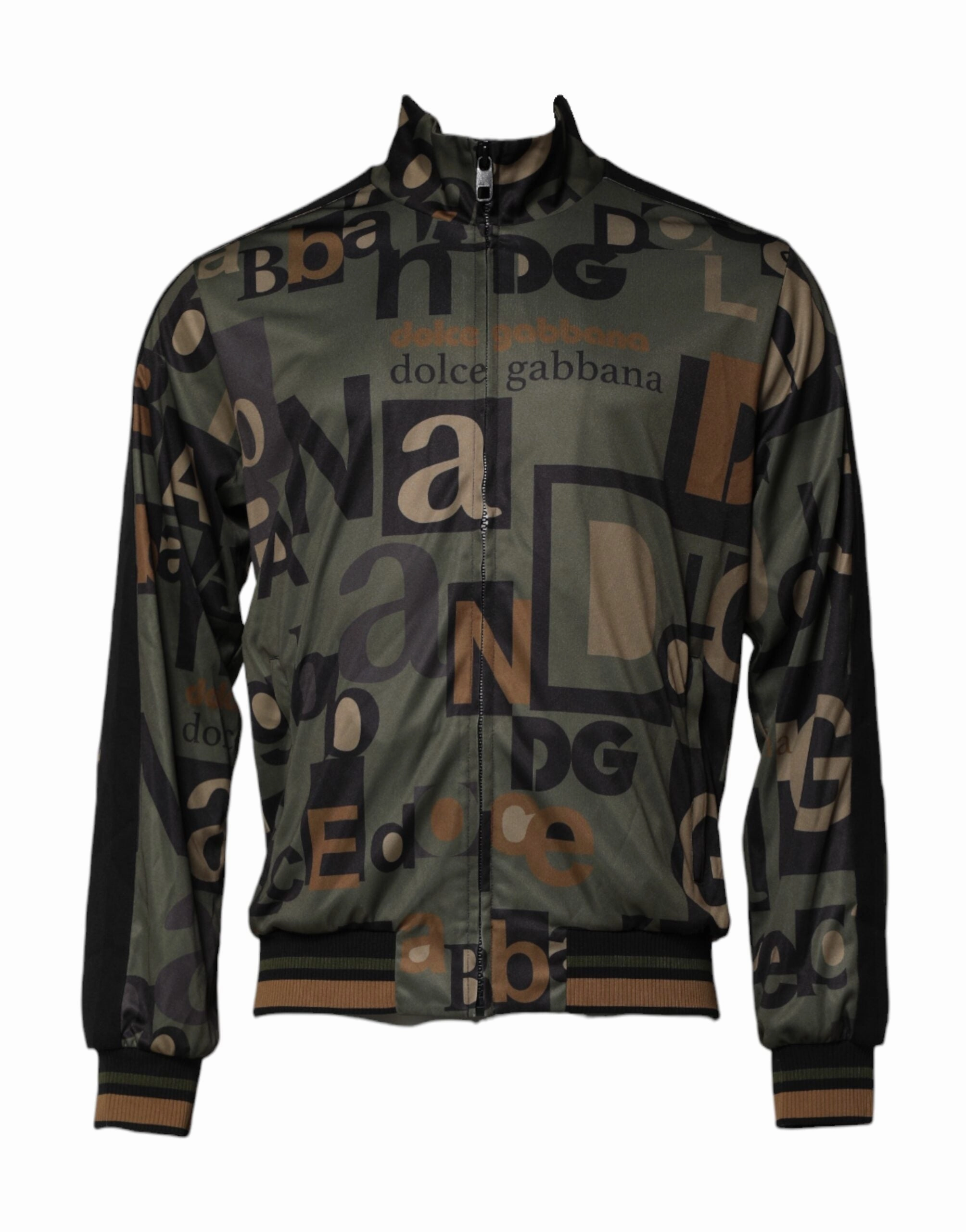 Dolce & Gabbana multi Logo Full Zip Men Bomber Men's Sweater knit sweaters cheap