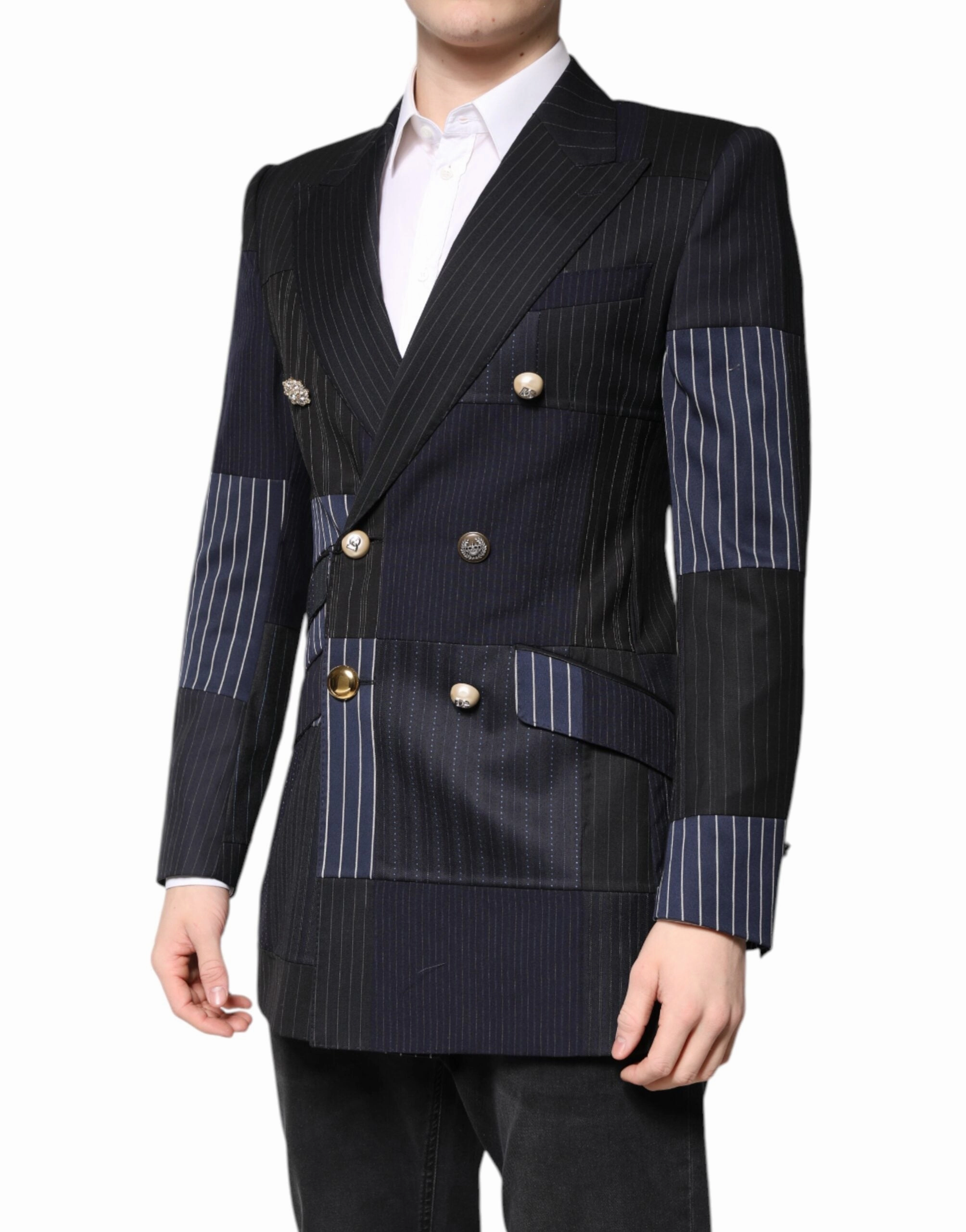 Dolce & Gabbana multi Patchwork Jacket Coat Suit Men's Blazer