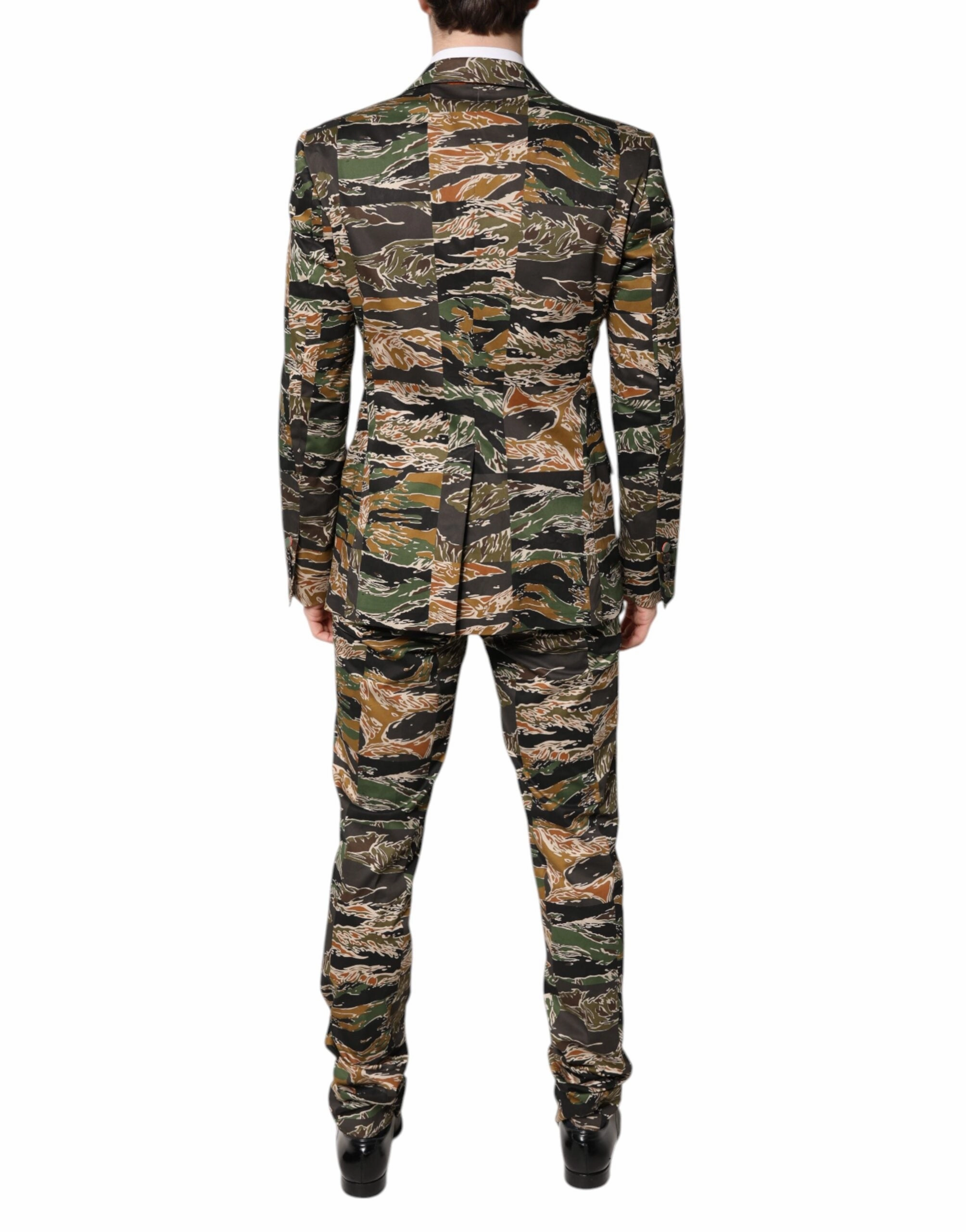 Dolce & Gabbana multi TAORMINA Single Breasted 2 Piece Men's Suit