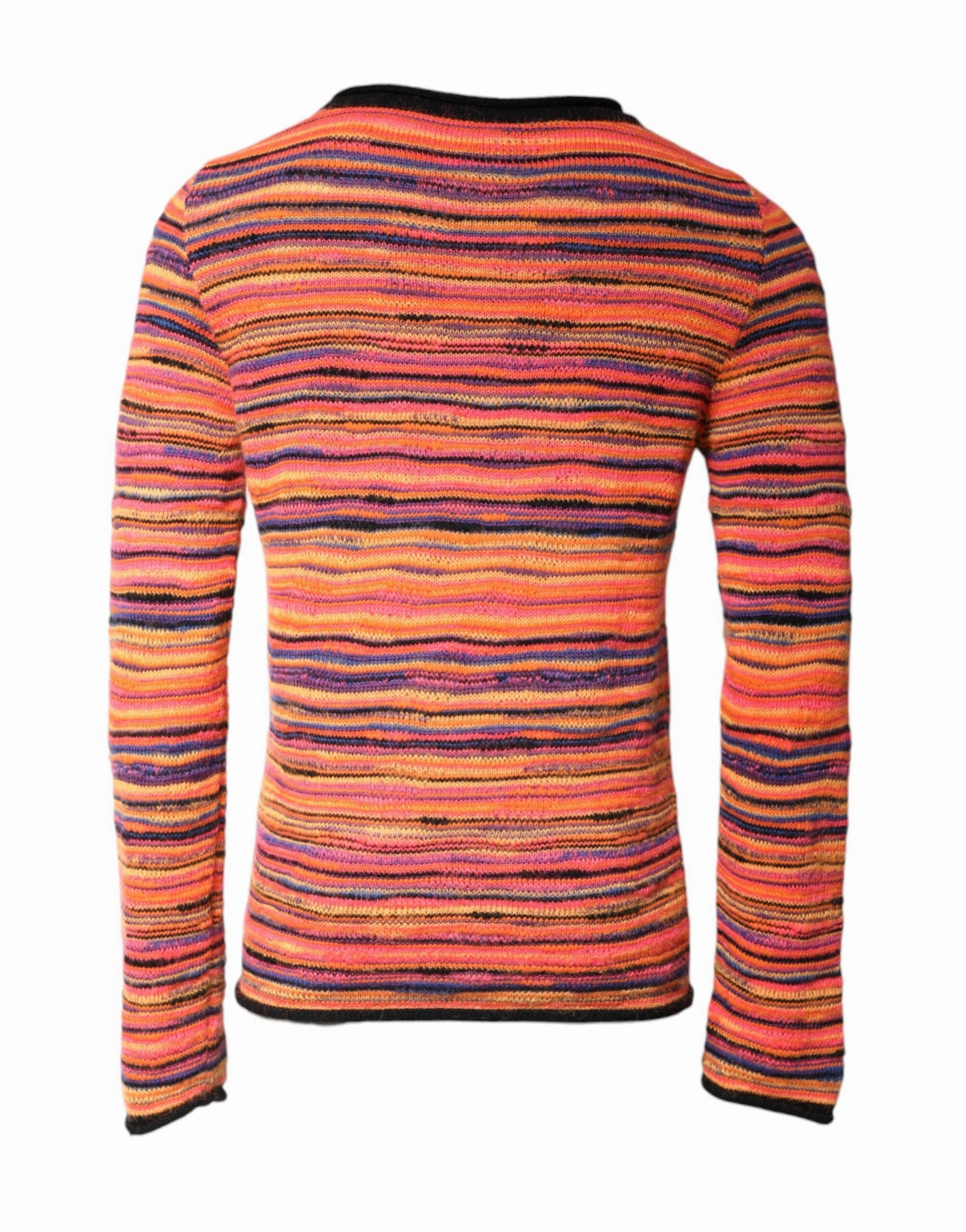 Dolce & Gabbana multi Wool DGLogo Knit Pullover Men's Sweater