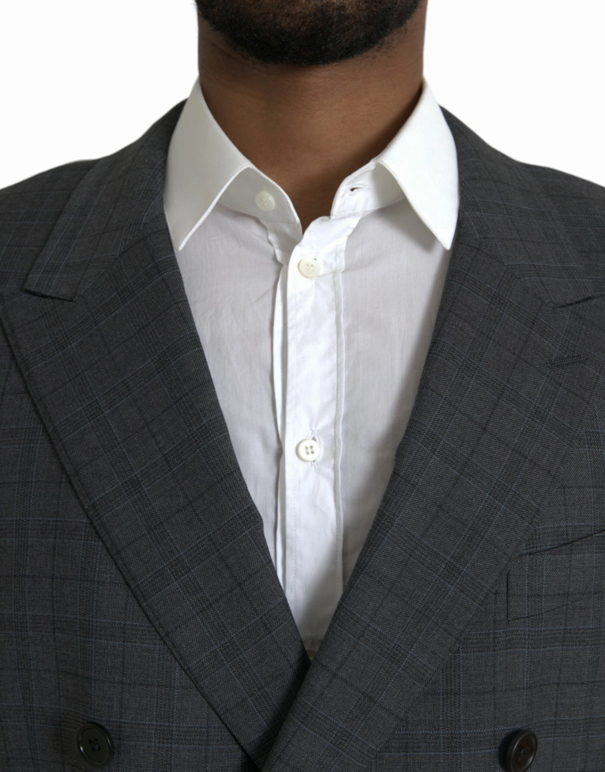 Dolce & Gabbana Plaid Wool MARTINI Formal 2 Piece Men's Suit