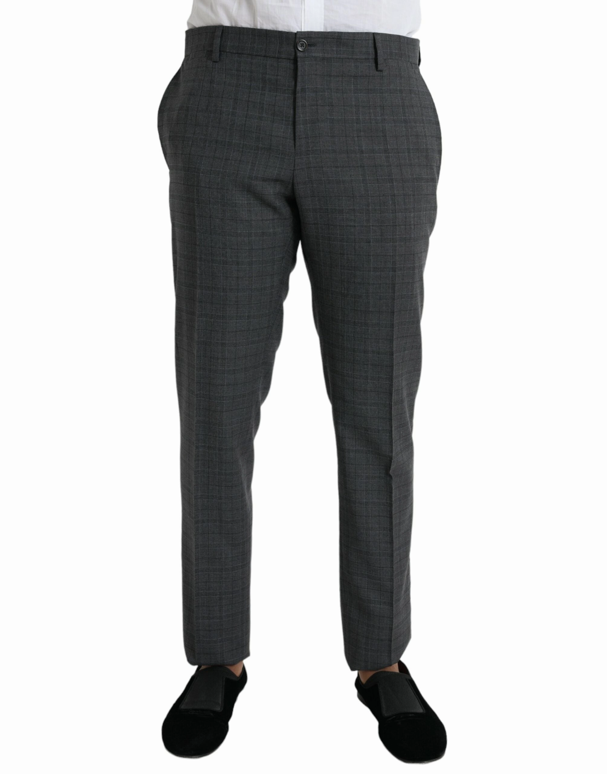 Dolce & Gabbana Plaid Wool MARTINI Formal 2 Piece Men's Suit