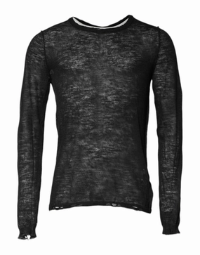 Dolce & Gabbana Polyester Crew Neck Pullover Men's Sweater (Pre-Owned) knit sweaters cheap