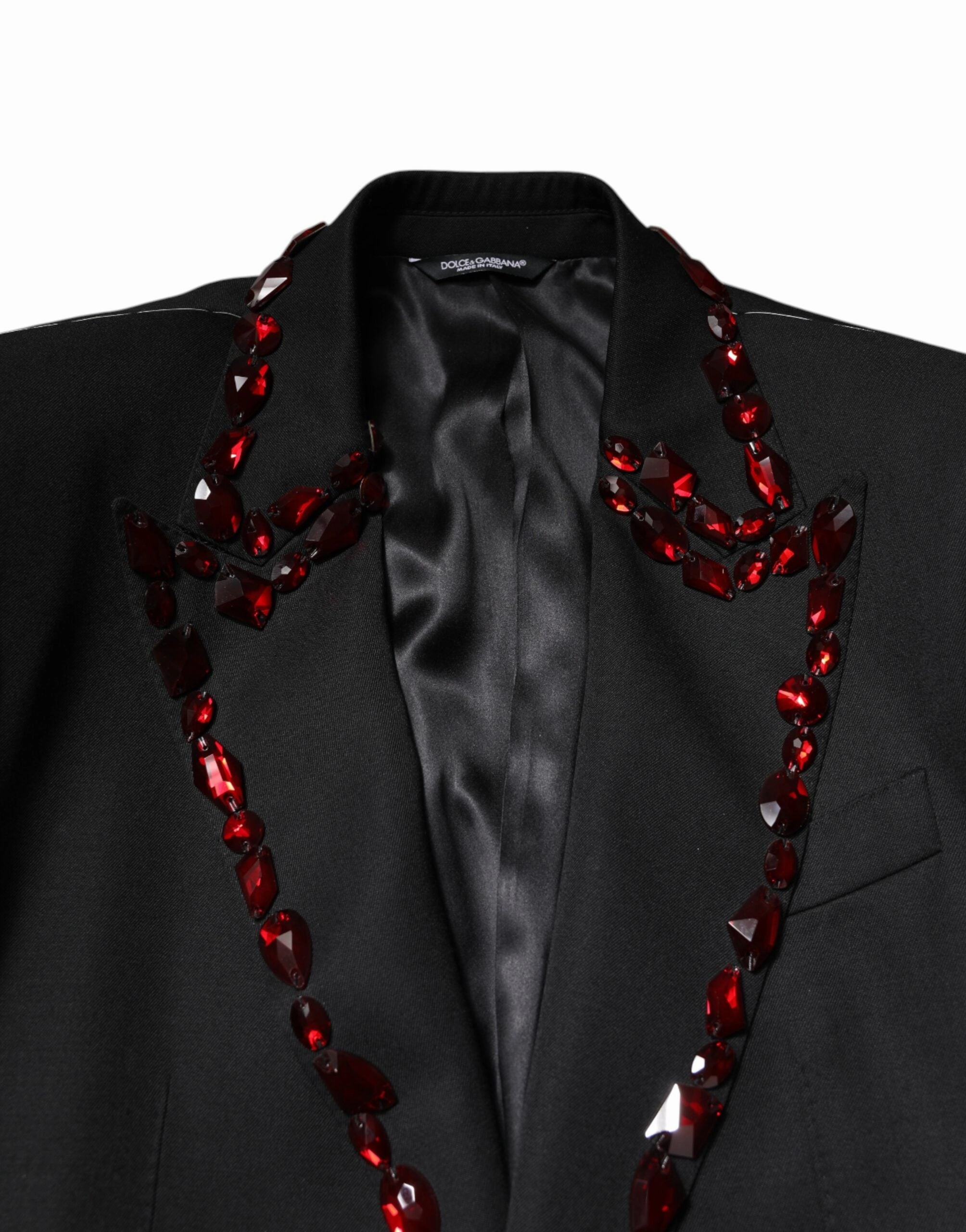 Dolce & Gabbana SICILIA CrystalEmbellished Coat Men's Blazer