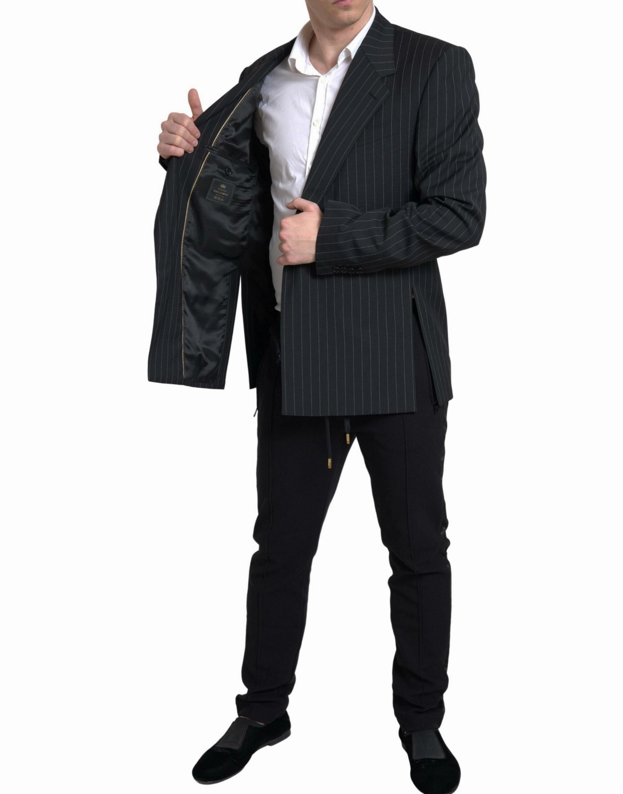 Dolce & Gabbana Sicilian Elegance Slim Fit Men's Blazer