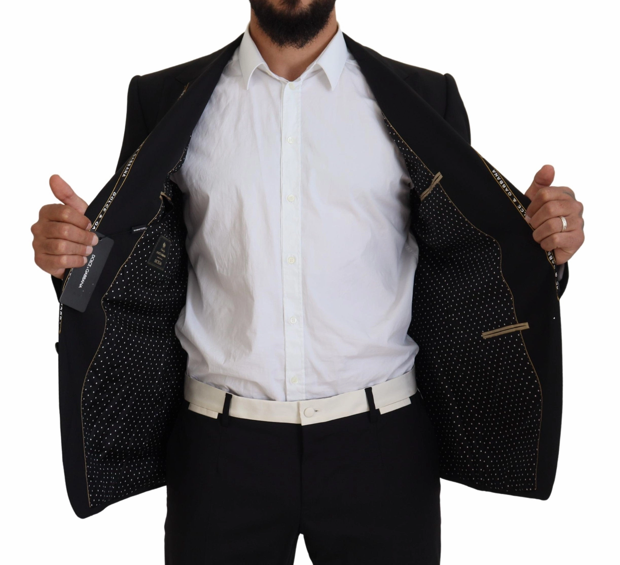 Dolce & Gabbana Sicilian Style Single Breasted Men's Blazer