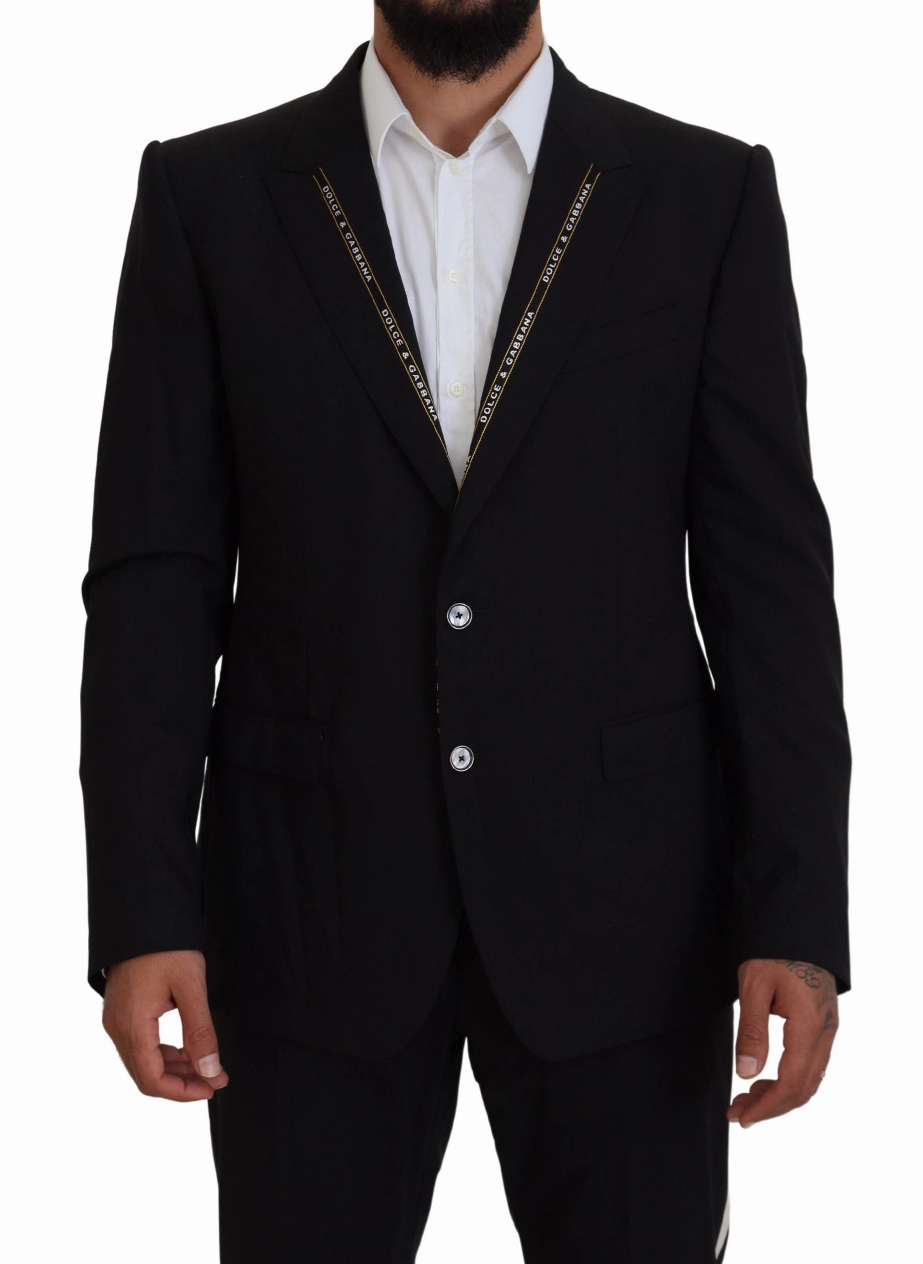 Dolce & Gabbana Sicilian Style Single Breasted Men's Blazer