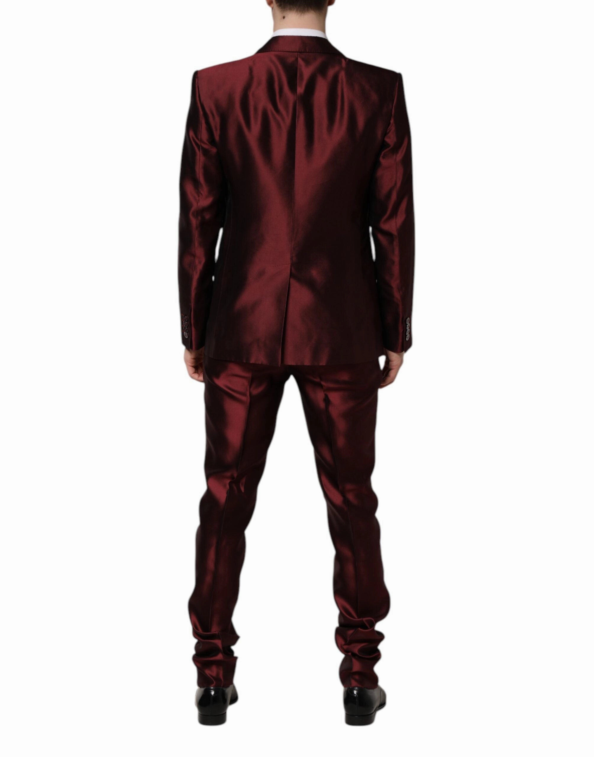 Dolce & Gabbana Silk 2 Piece Single Breasted Men's Suit