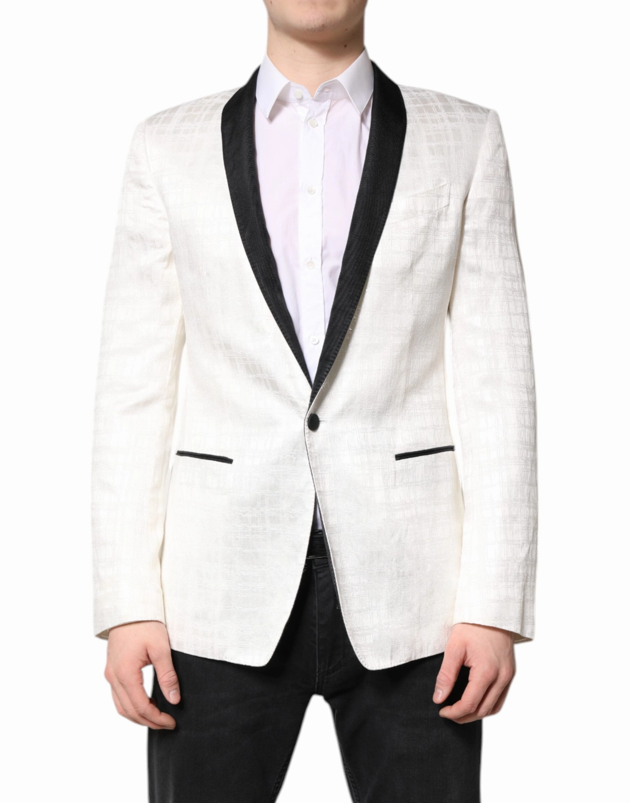 Dolce & Gabbana  Single Breasted Coat Blazer Men's Suit (Pre-Owned)