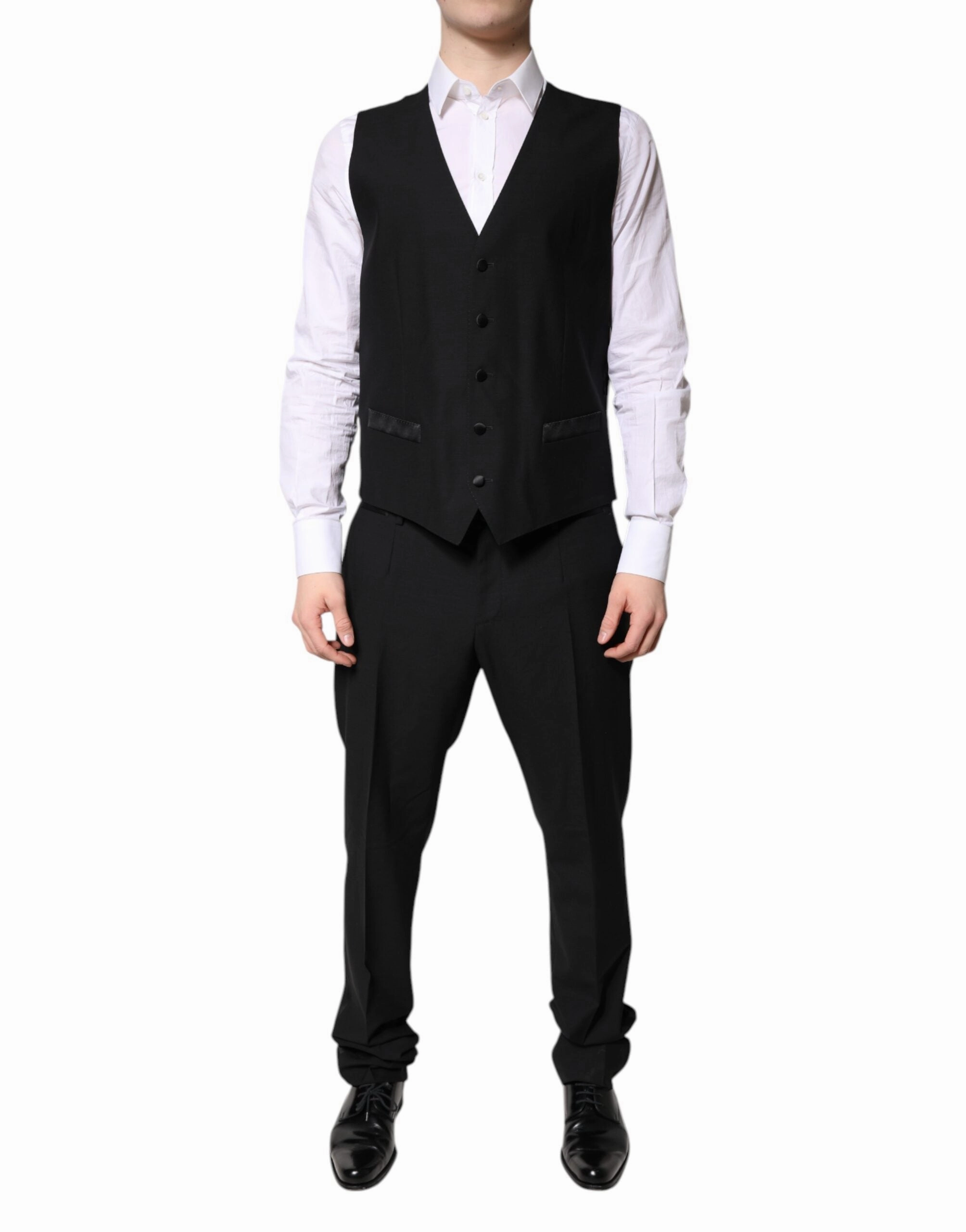 Dolce & Gabbana Single Breasted Formal 3 Piece Men's Suit