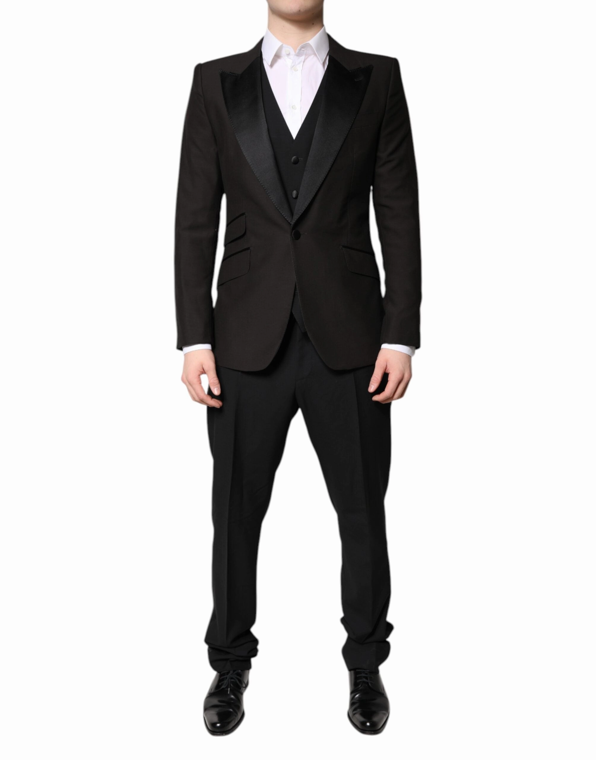 Dolce & Gabbana Single Breasted Formal 3 Piece Men's Suit