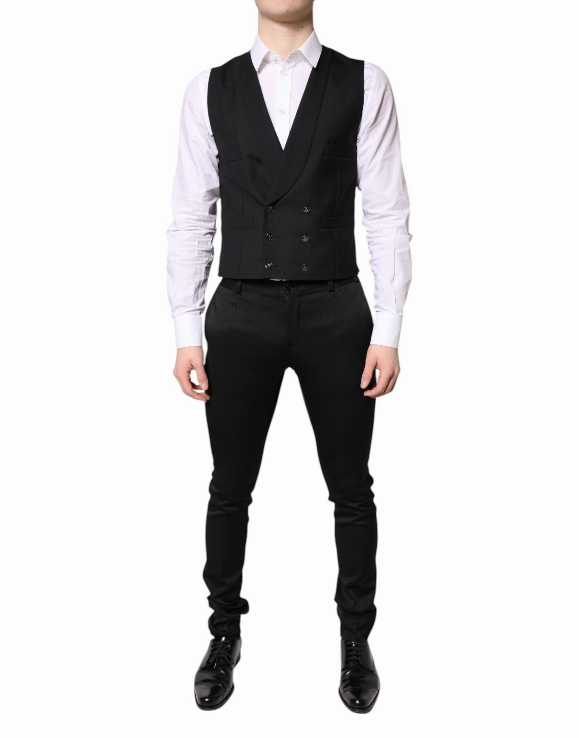 Dolce & Gabbana Single Breasted Formal 3 Piece Men's Suit