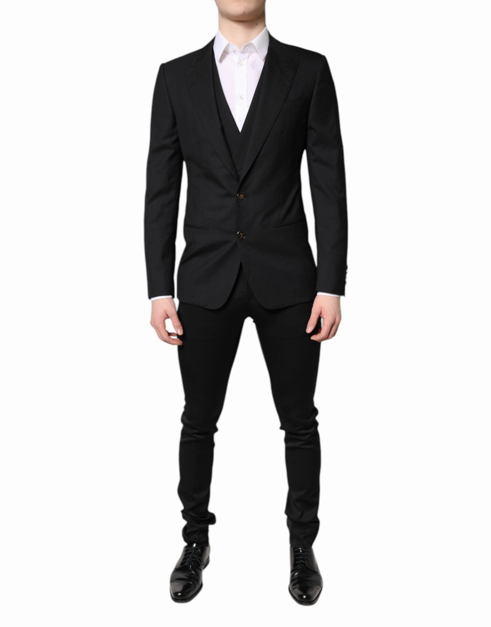 Dolce & Gabbana Single Breasted Formal 3 Piece Men's Suit