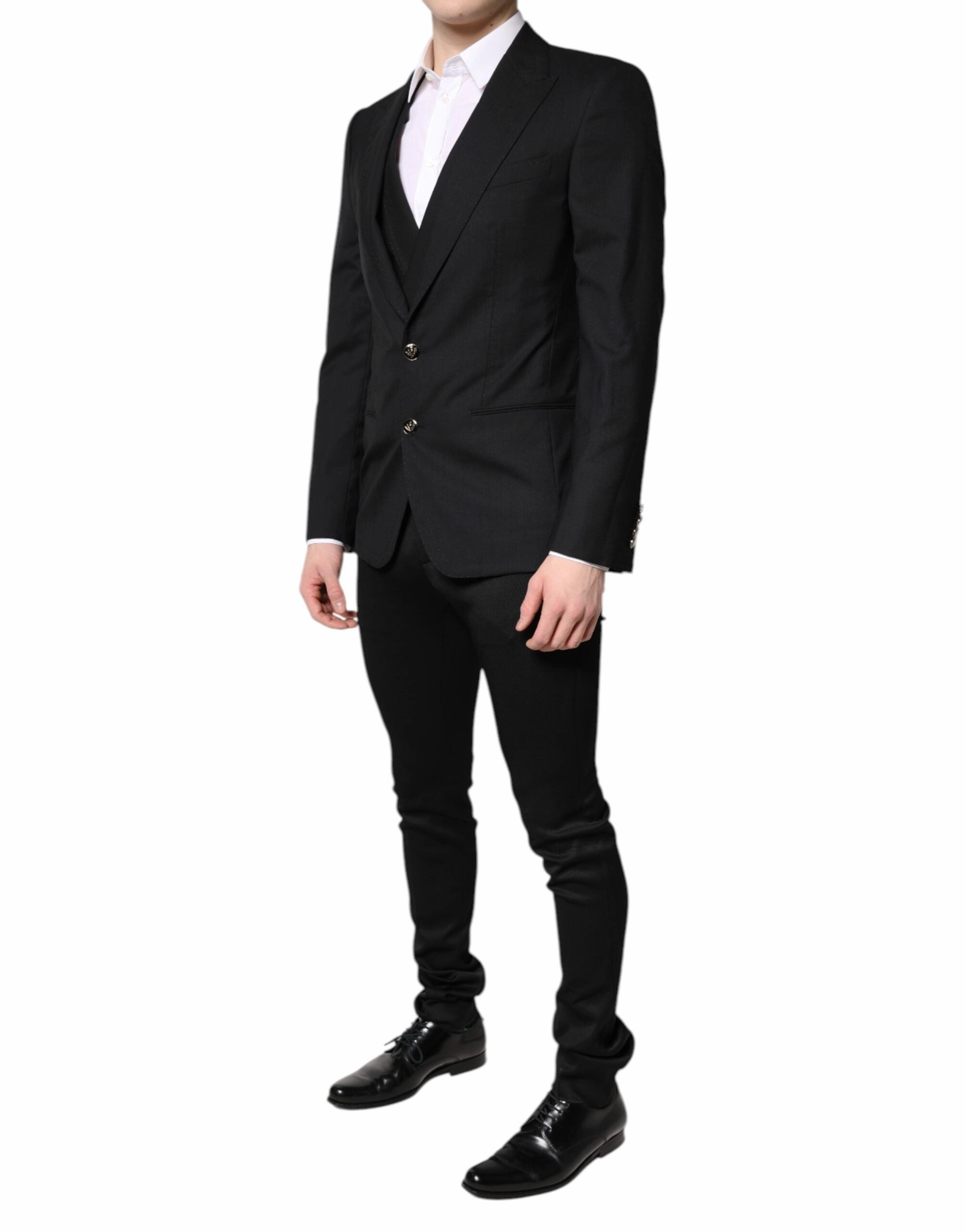 Dolce & Gabbana Single Breasted Formal 3 Piece Men's Suit
