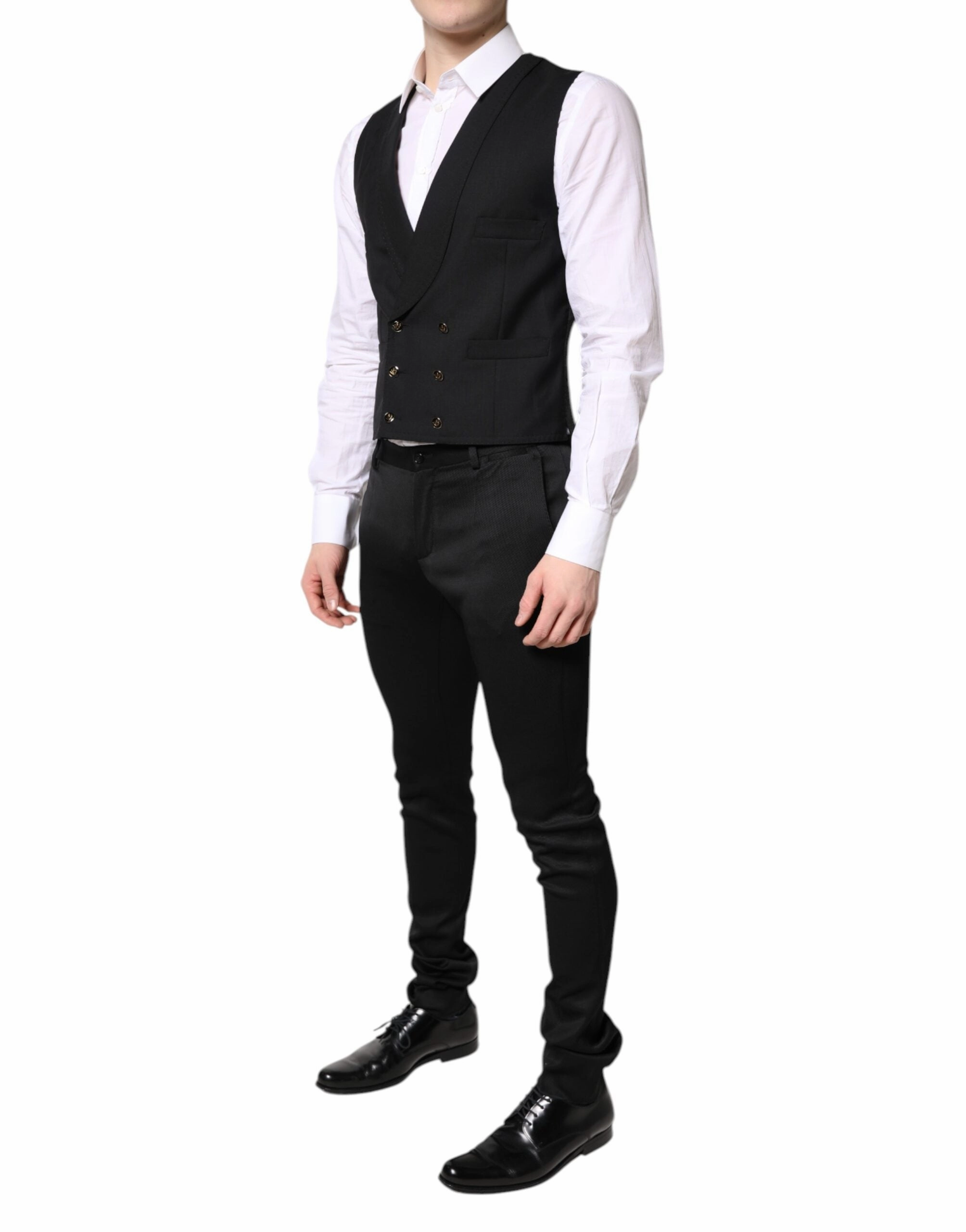 Dolce & Gabbana Single Breasted Formal 3 Piece Men's Suit