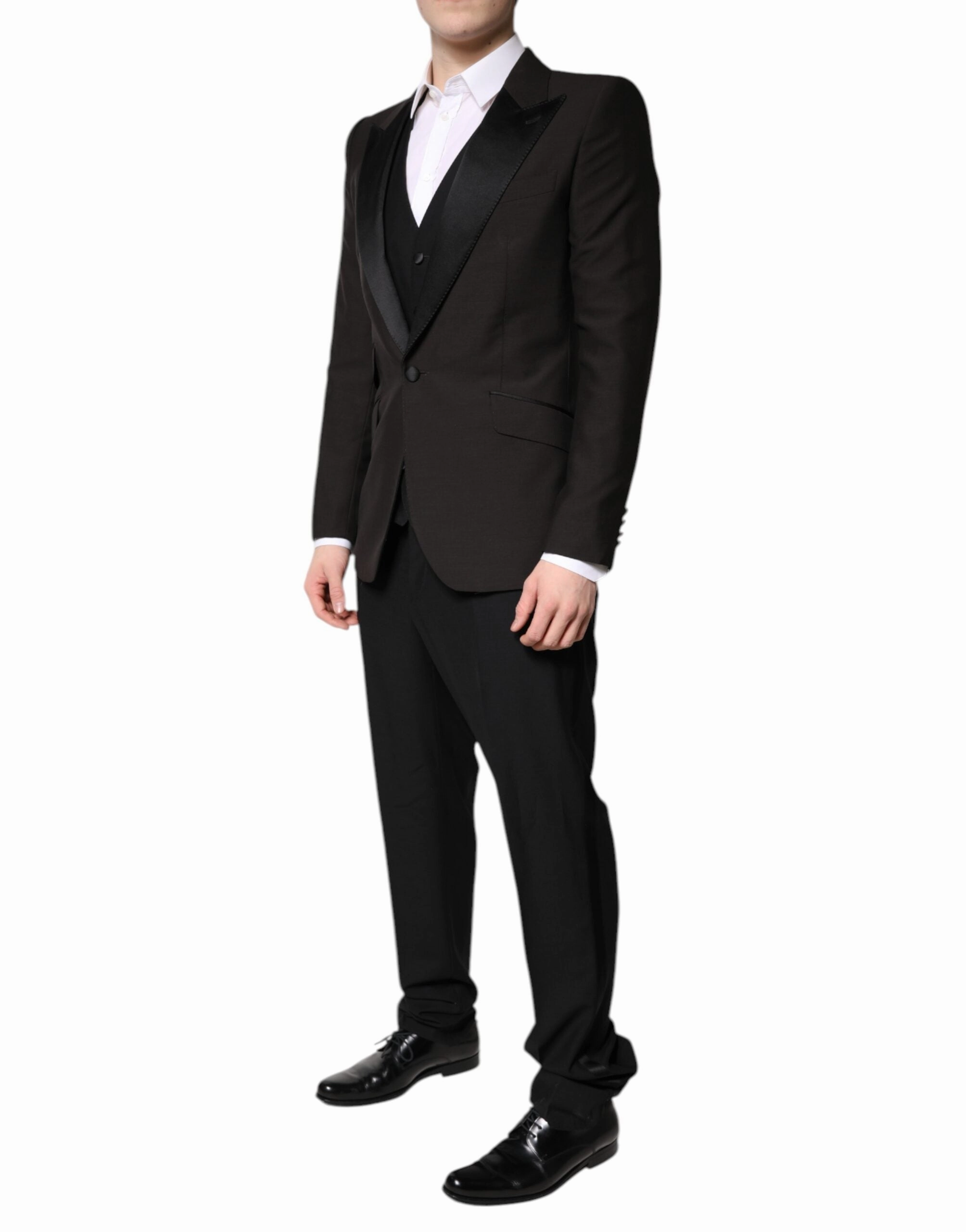 Dolce & Gabbana Single Breasted Formal 3 Piece Men's Suit