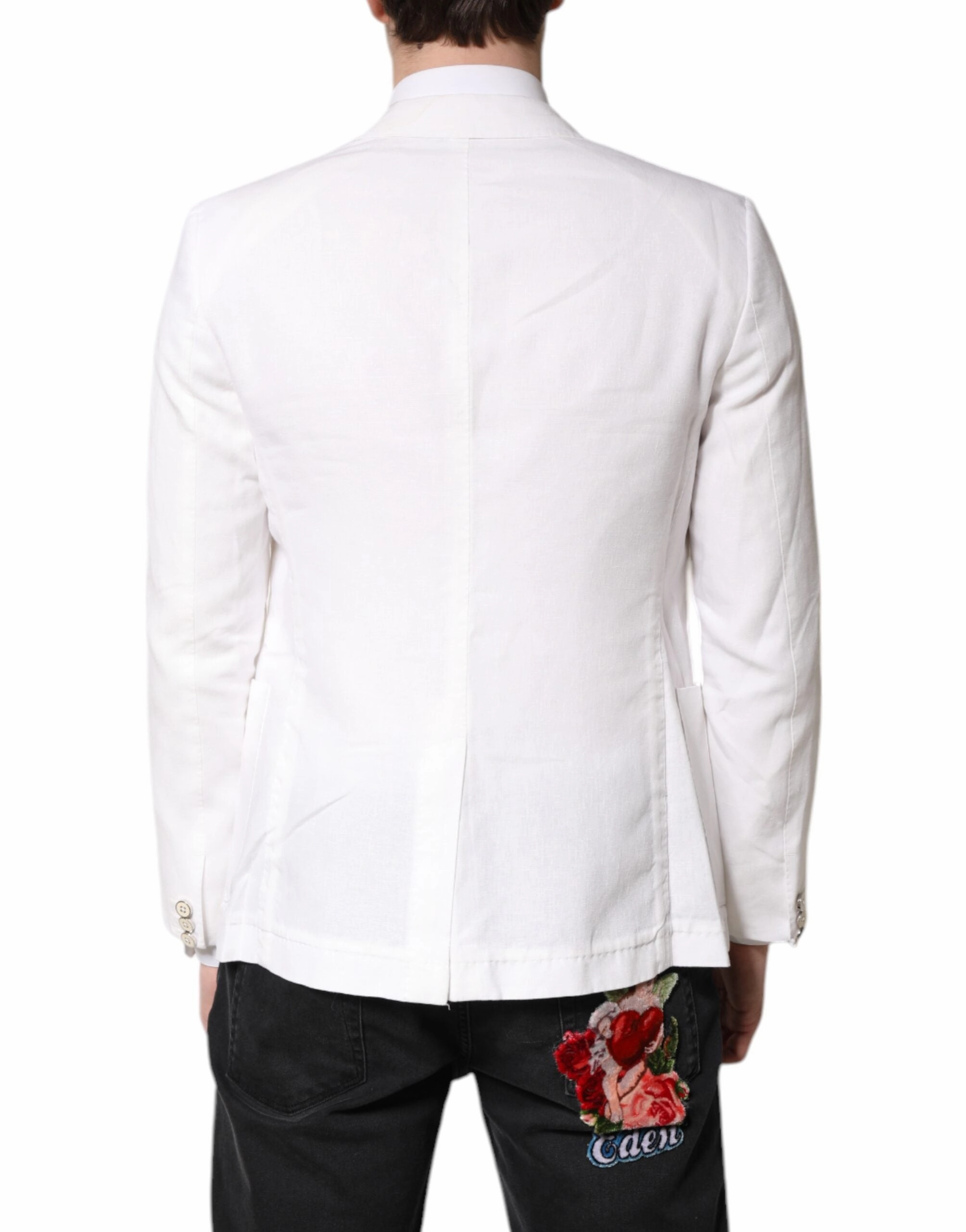 Dolce & Gabbana Single Breasted Men Coat Blazer Men's Suit
