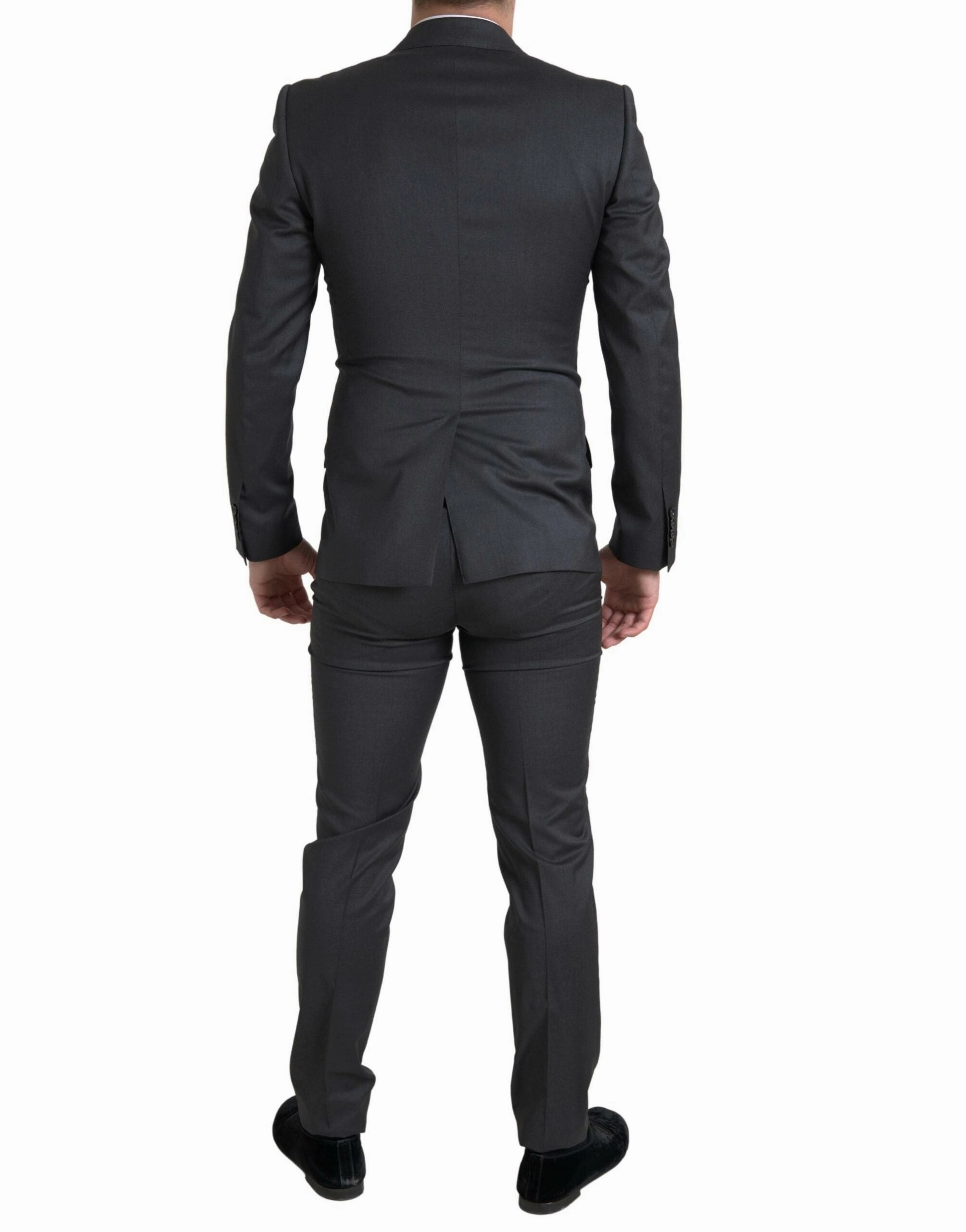 Dolce & Gabbana Sleek Slim Fit Double Breasted Men's Suit