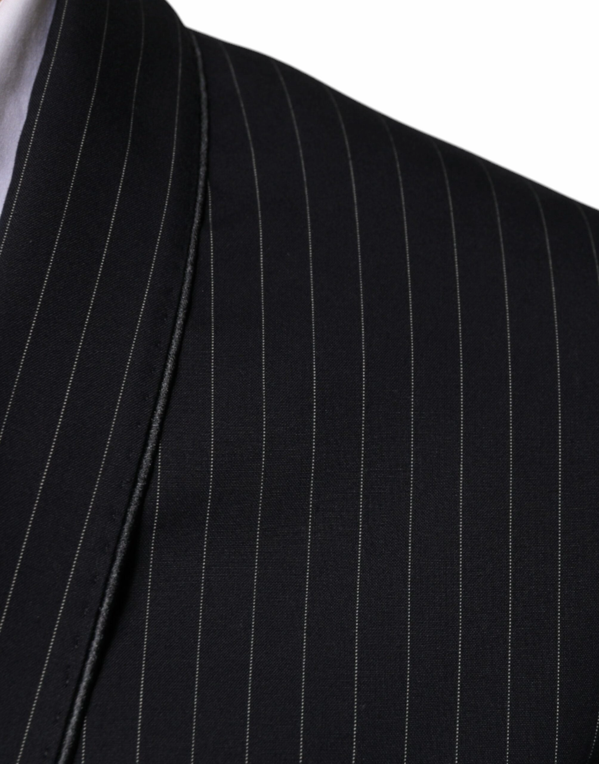 Dolce & Gabbana Stripe Single Breasted Formal Men's Suit