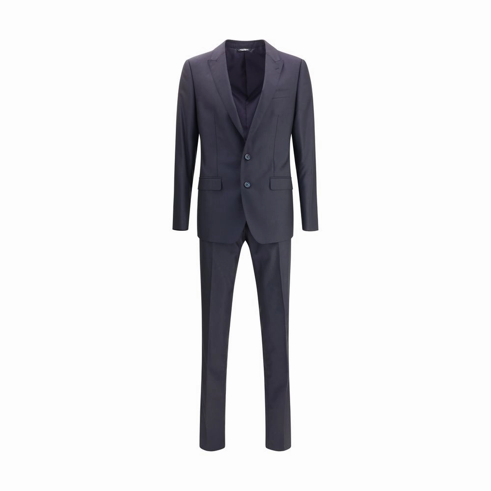 Dolce & Gabbana Virgin wool-silk blend Men's Suit