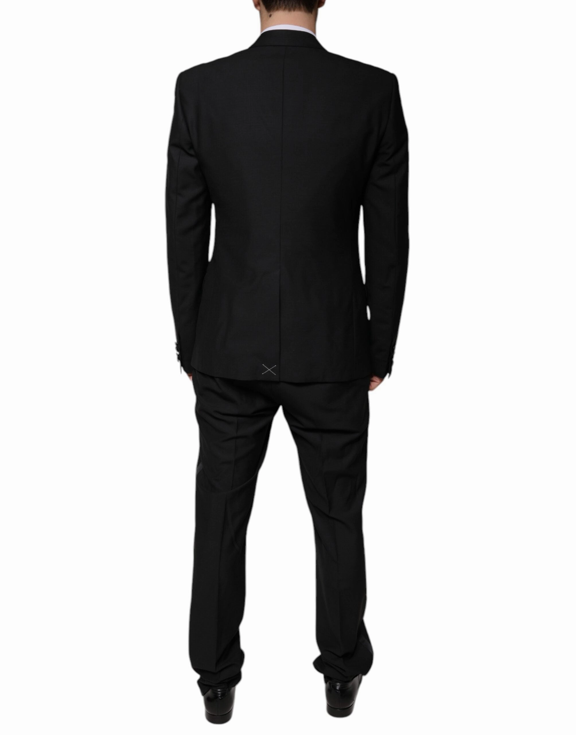 Dolce & Gabbana Wool 3 Piece Slim Fit Formal Men's Suit