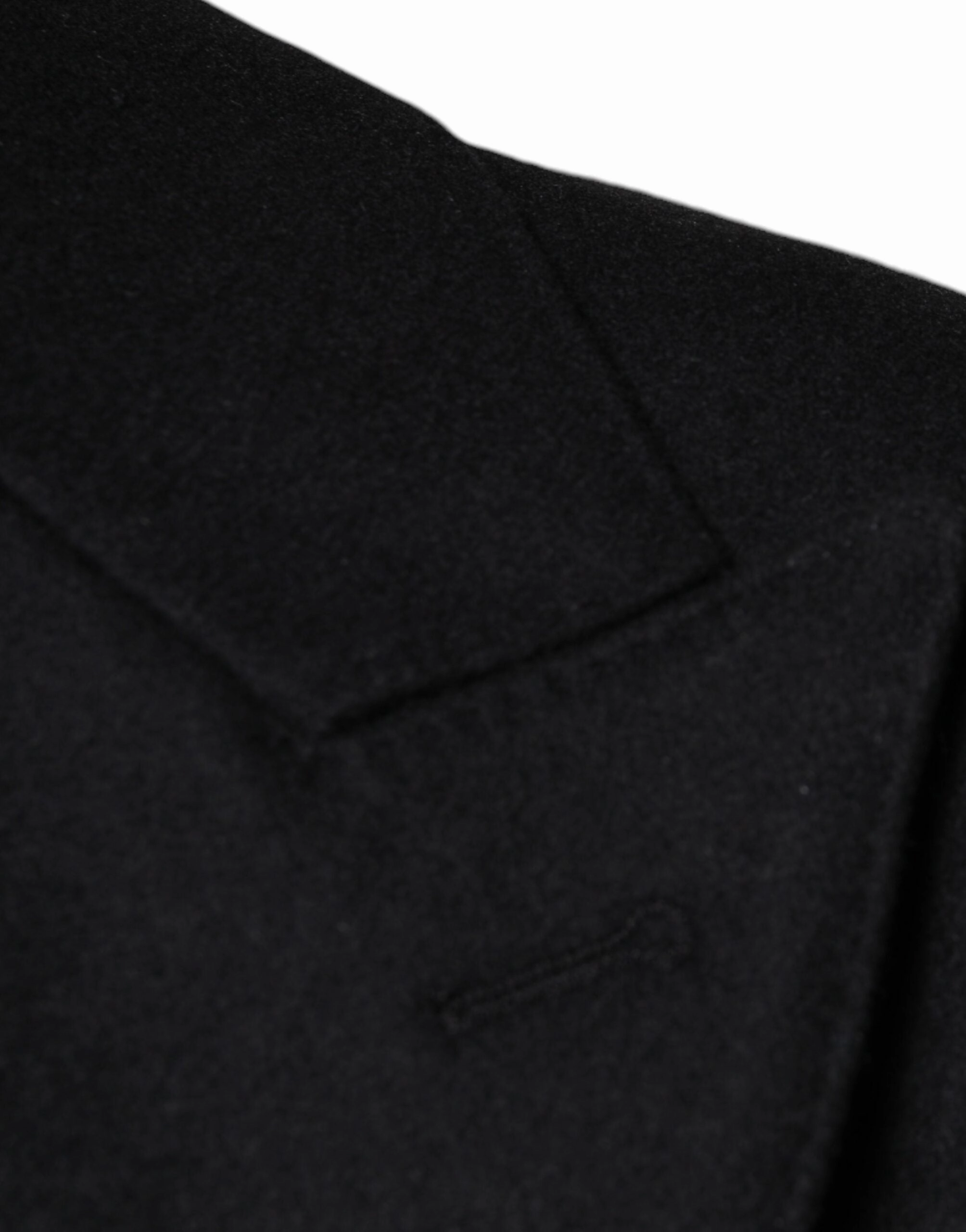 Dolce & Gabbana Wool Double Breasted Men Coat Men's Jacket