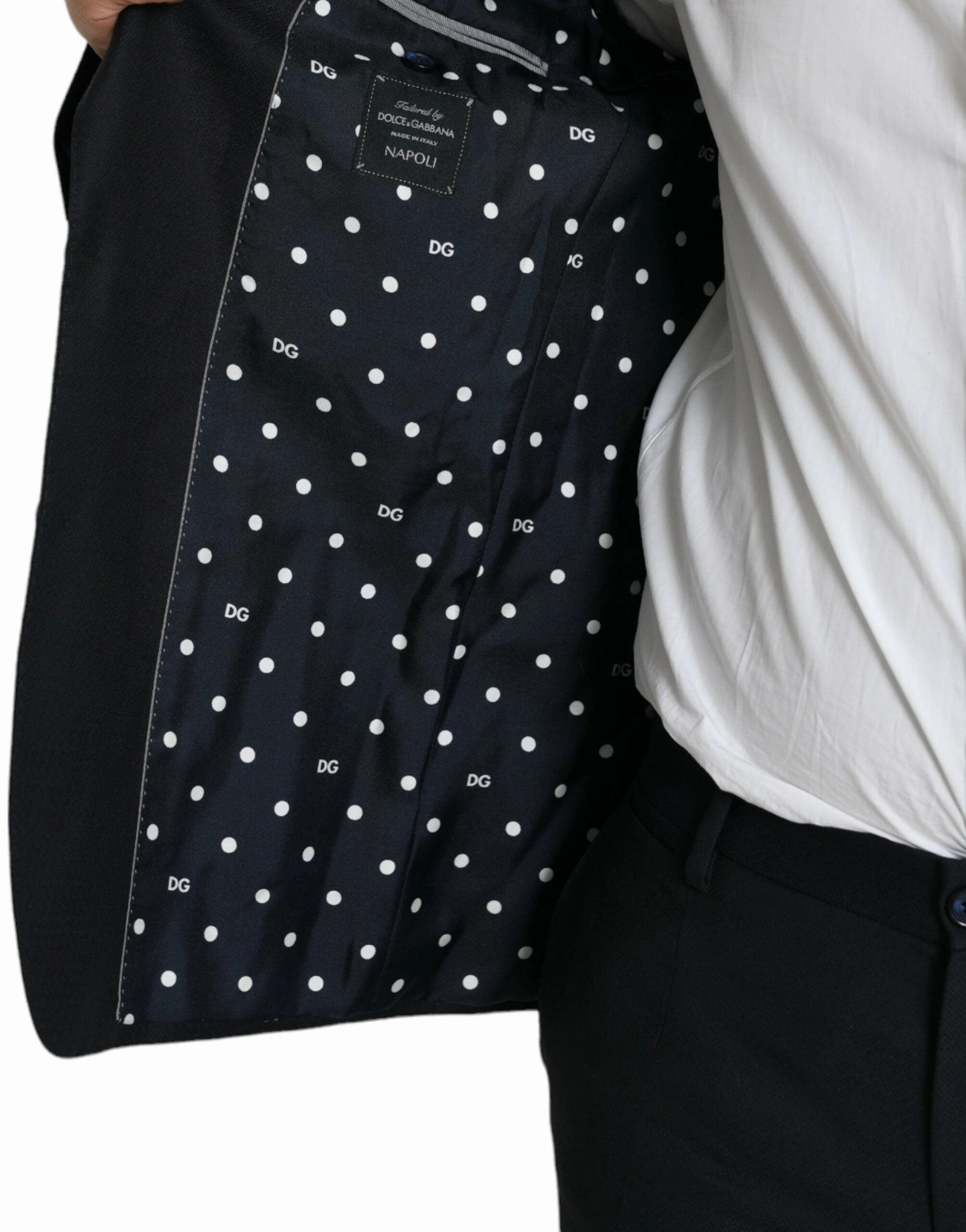 Dolce & Gabbana  Wool NAPOLI Formal 2 Piece Men's Suit