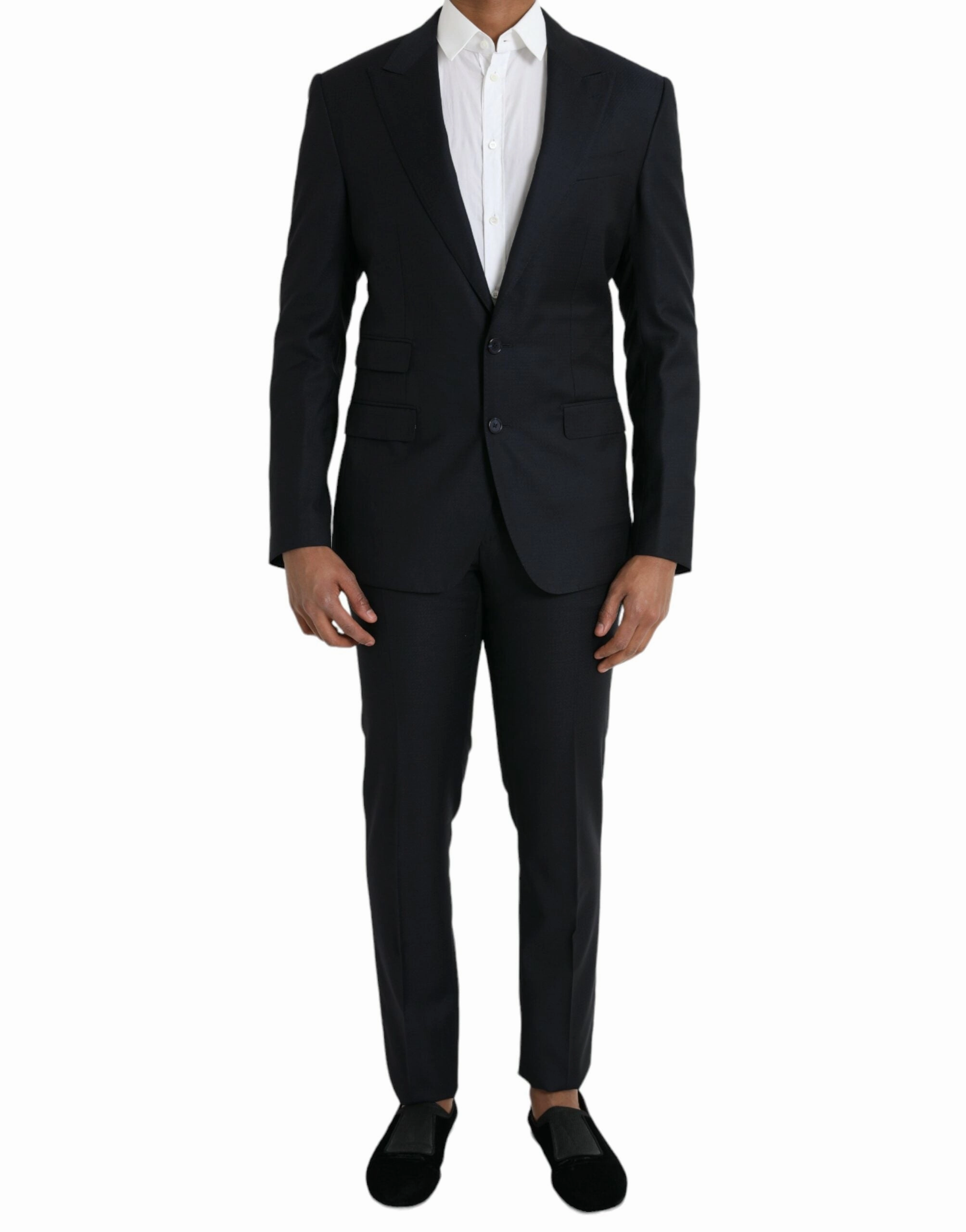Dolce & Gabbana  Wool NAPOLI Formal 2 Piece Men's Suit