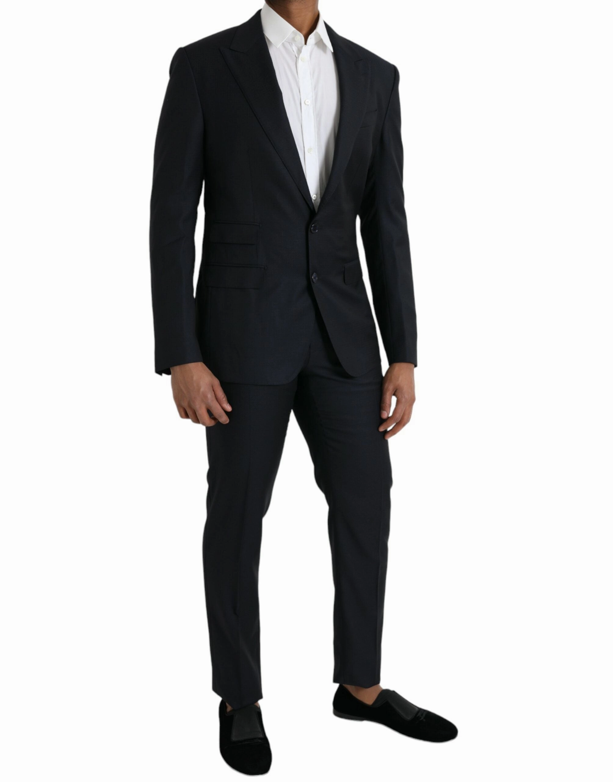 Dolce & Gabbana  Wool NAPOLI Formal 2 Piece Men's Suit