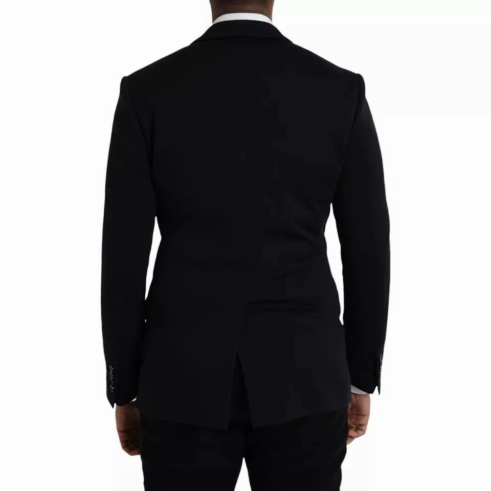 Dolce & Gabbana Wool Notch Single Breasted Coat Men's Blazer