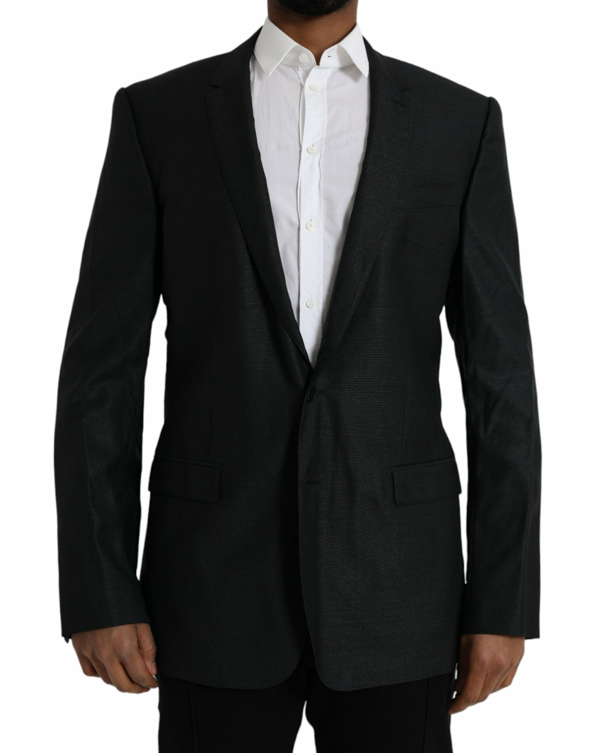 Dolce & Gabbana Wool Notch SingleBreasted Coat Men's Blazer