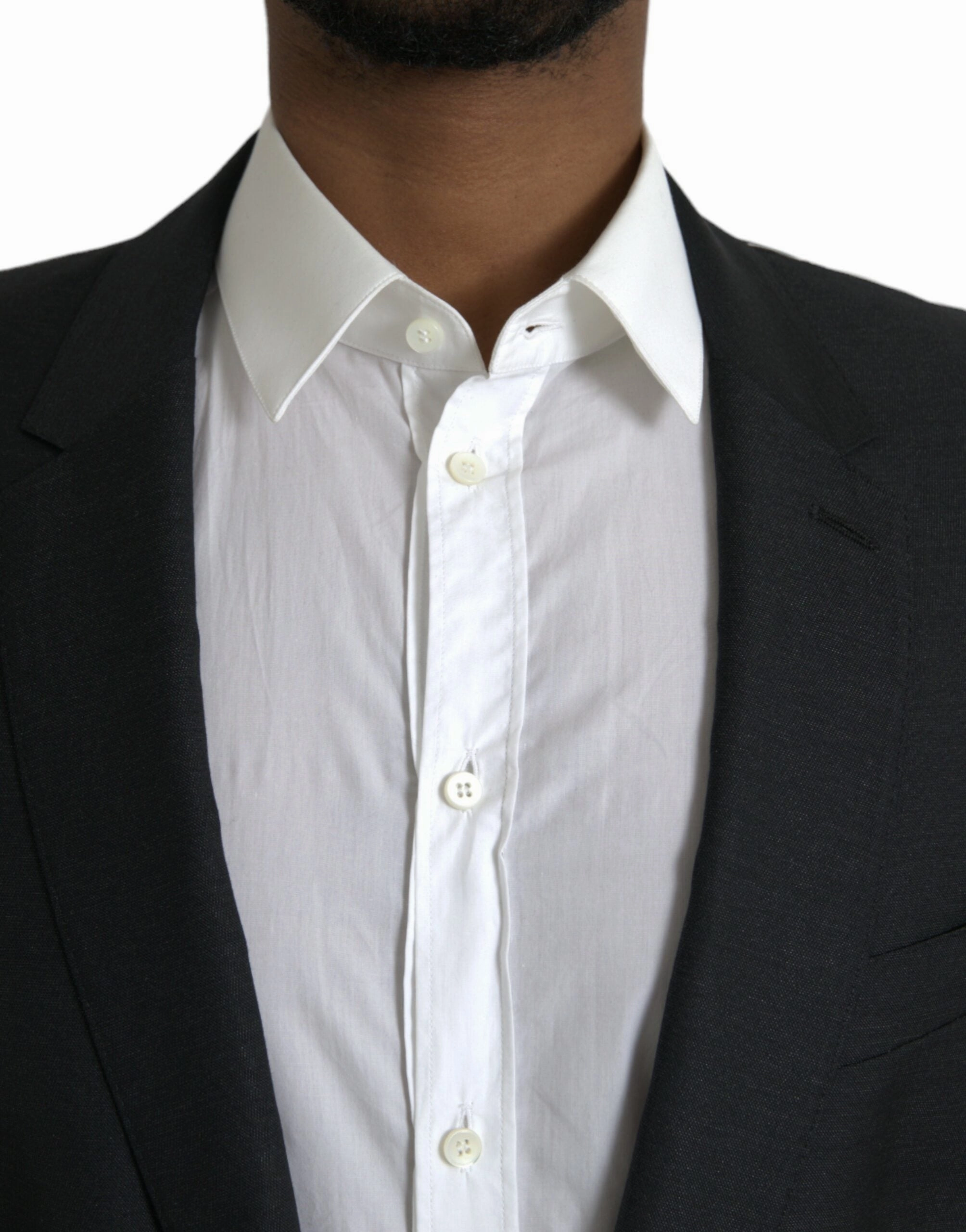 Dolce & Gabbana Wool Notch SingleBreasted Coat Men's Blazer